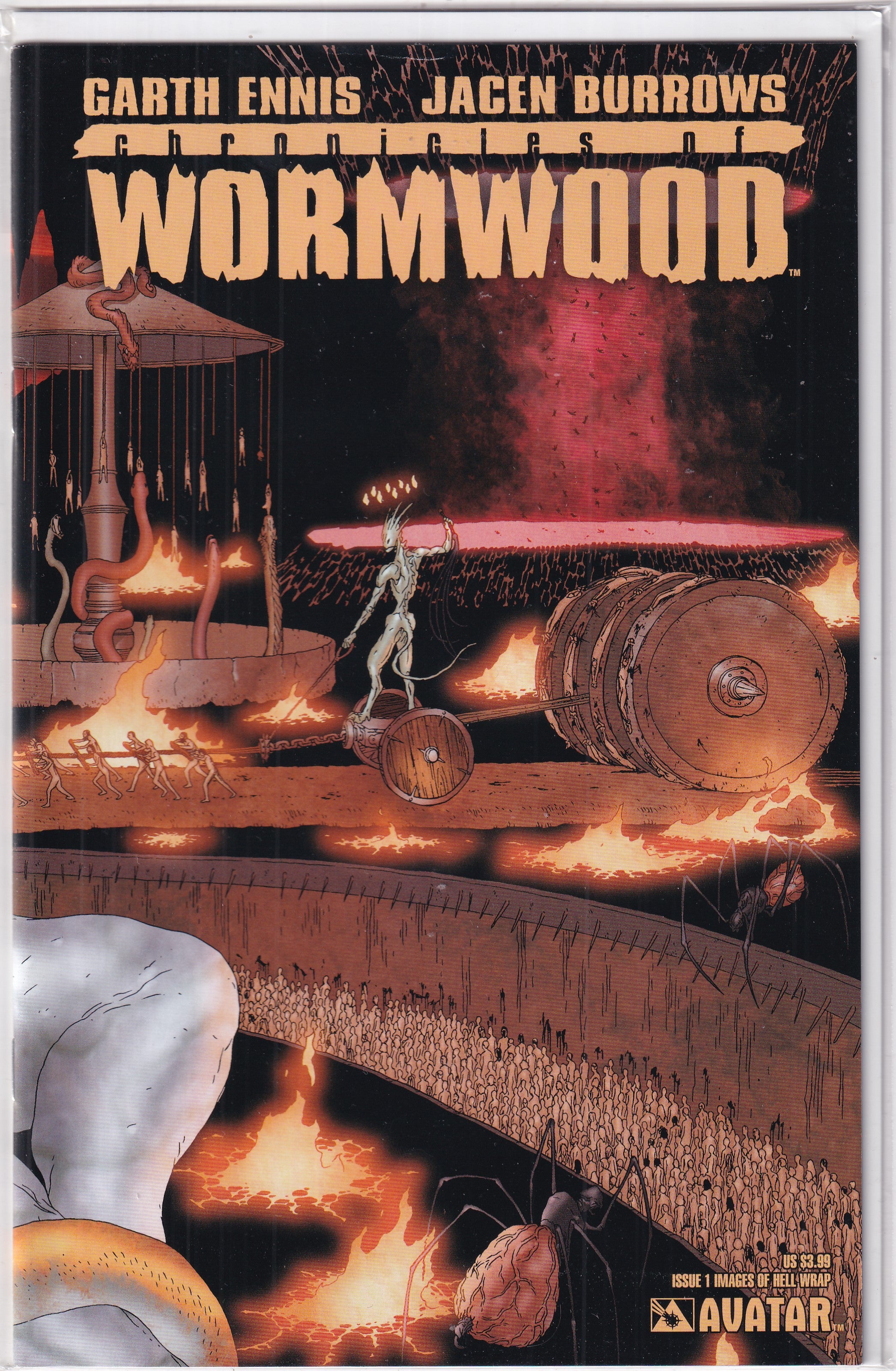 CHRONICLES OF WORMWOOD #1 WRAP - Slab City Comics 