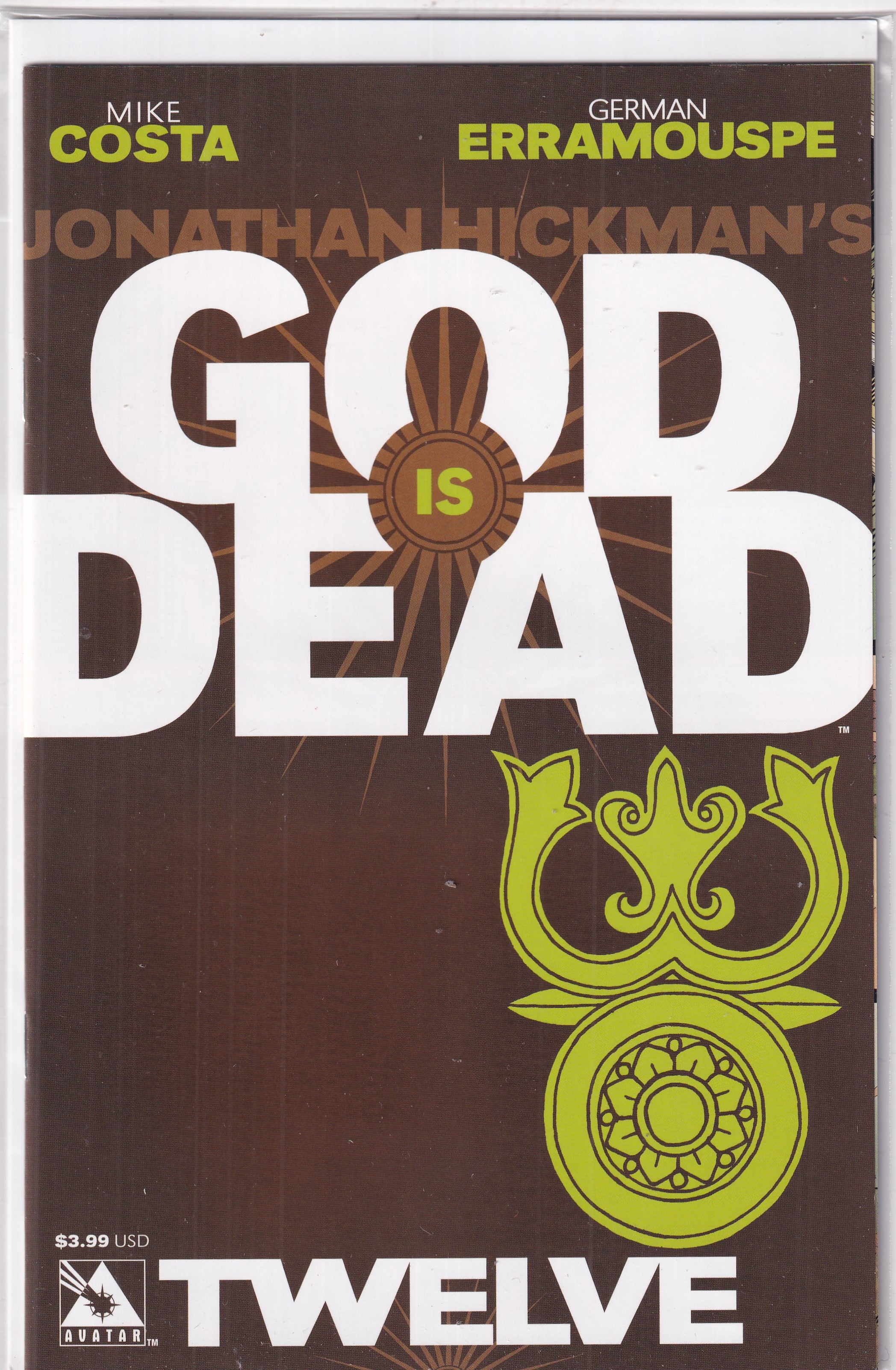 GOD IS DEAD #12 - Slab City Comics 