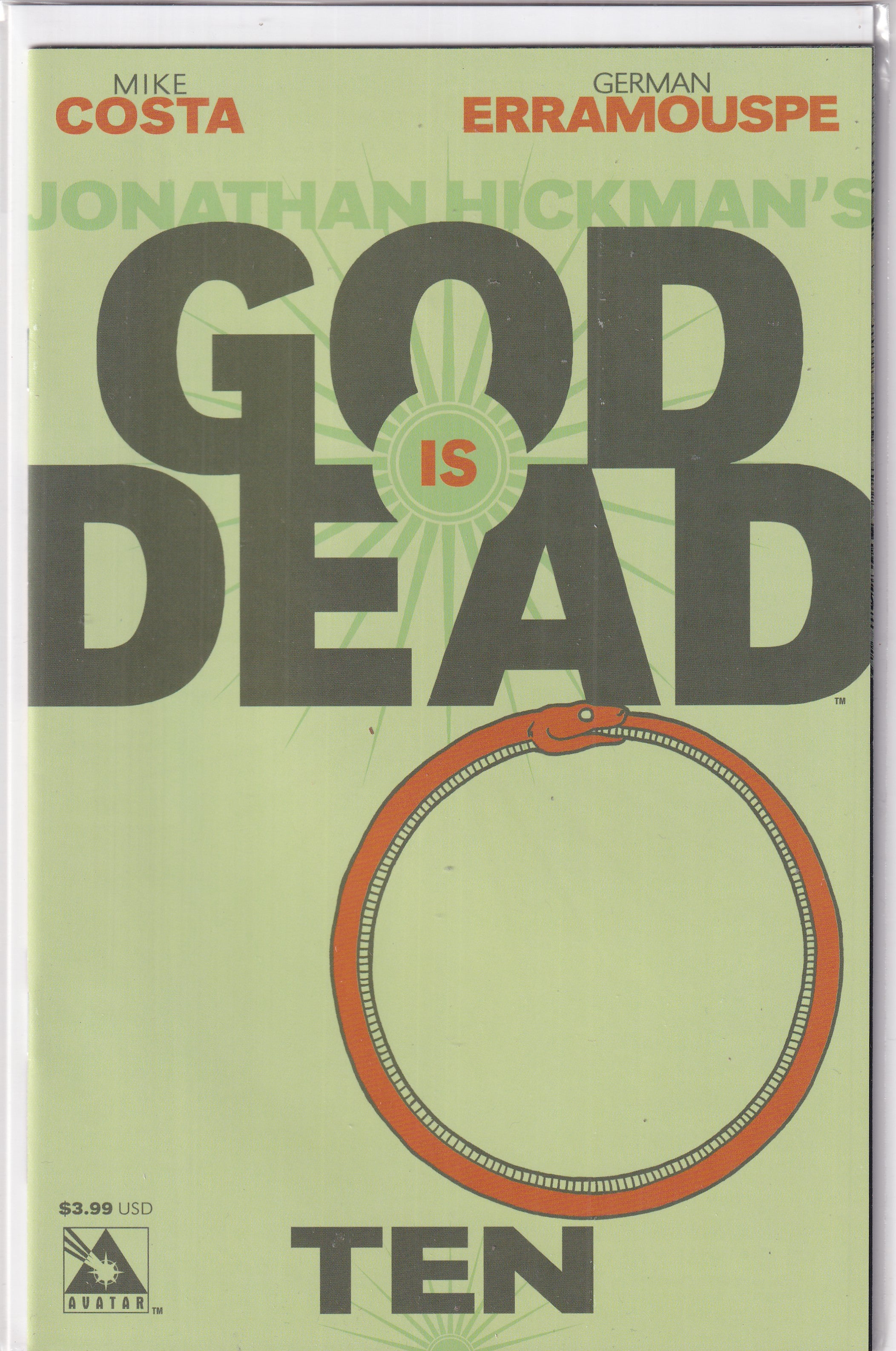 GOD IS DEAD #10 - Slab City Comics 