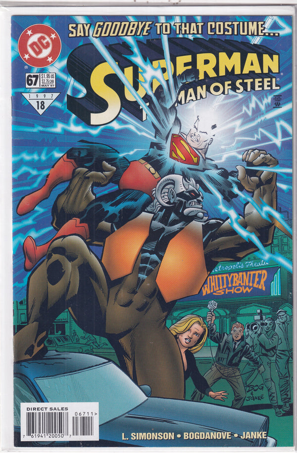 SUPERMAN THE MAN OF STEEL #67 - Slab City Comics 