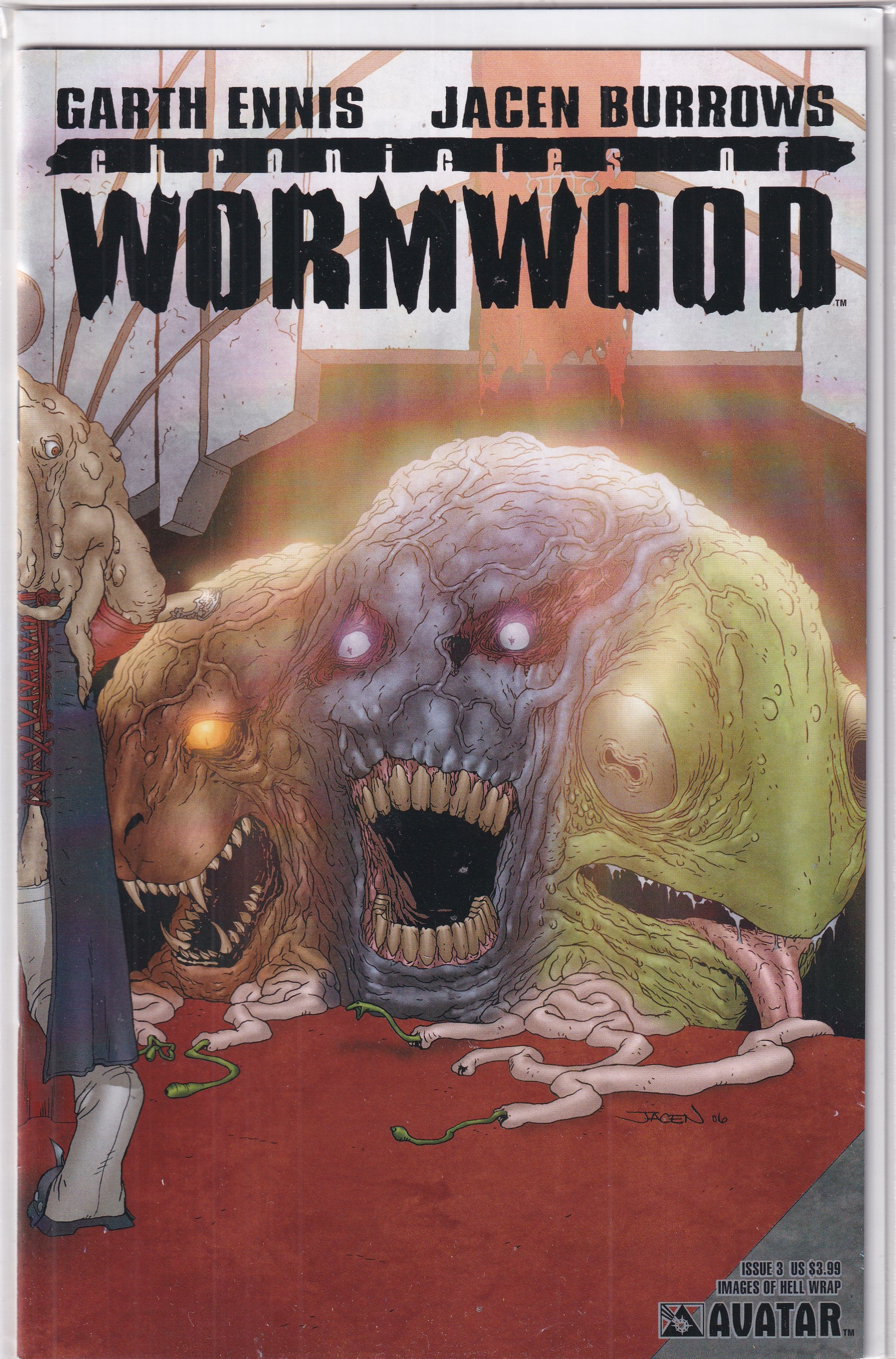 CHRONICLES OF WORMWOOD #3 WRAP - Slab City Comics 