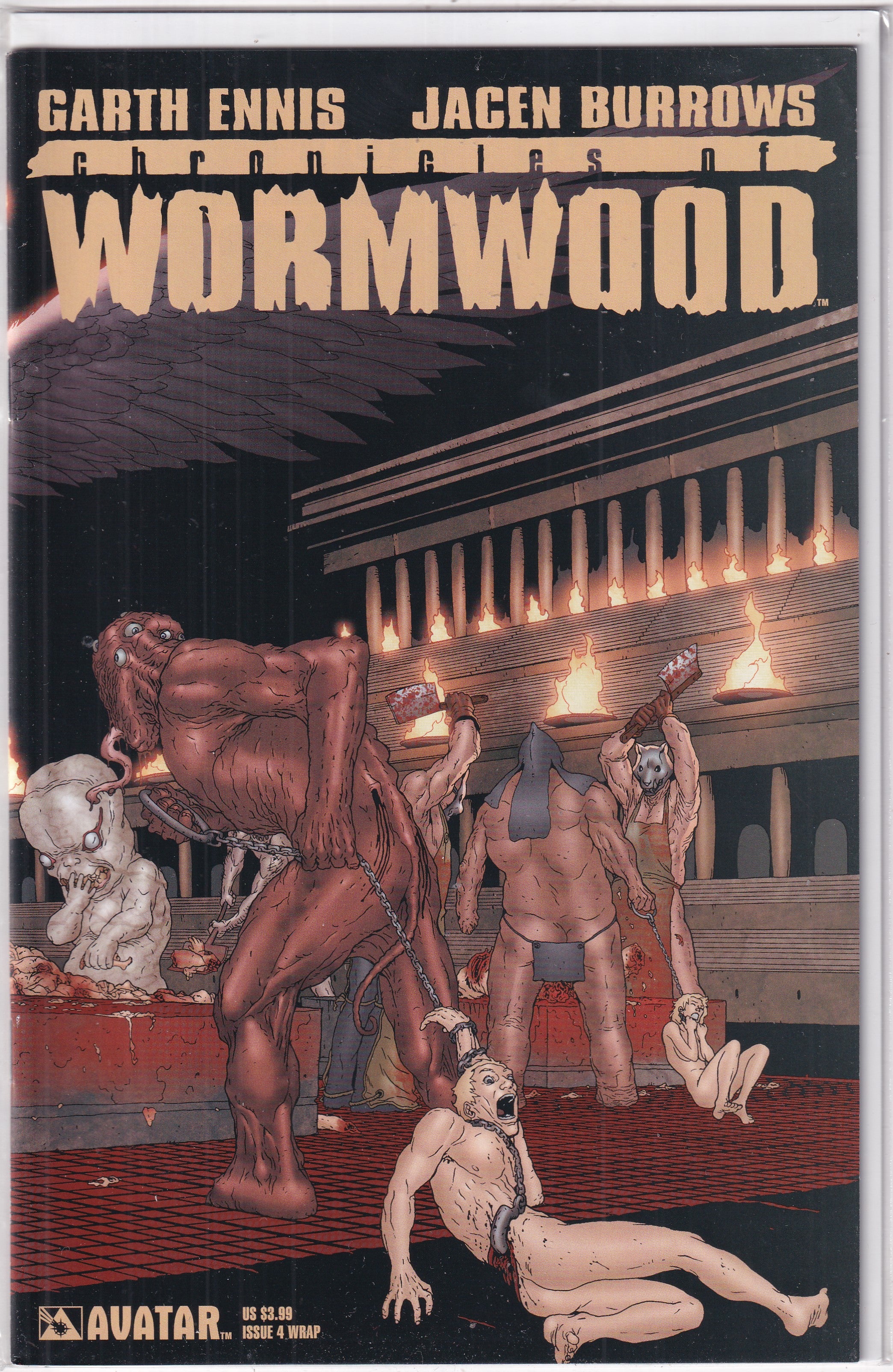 CHRONICLES OF WORMWOOD #4 WRAP - Slab City Comics 
