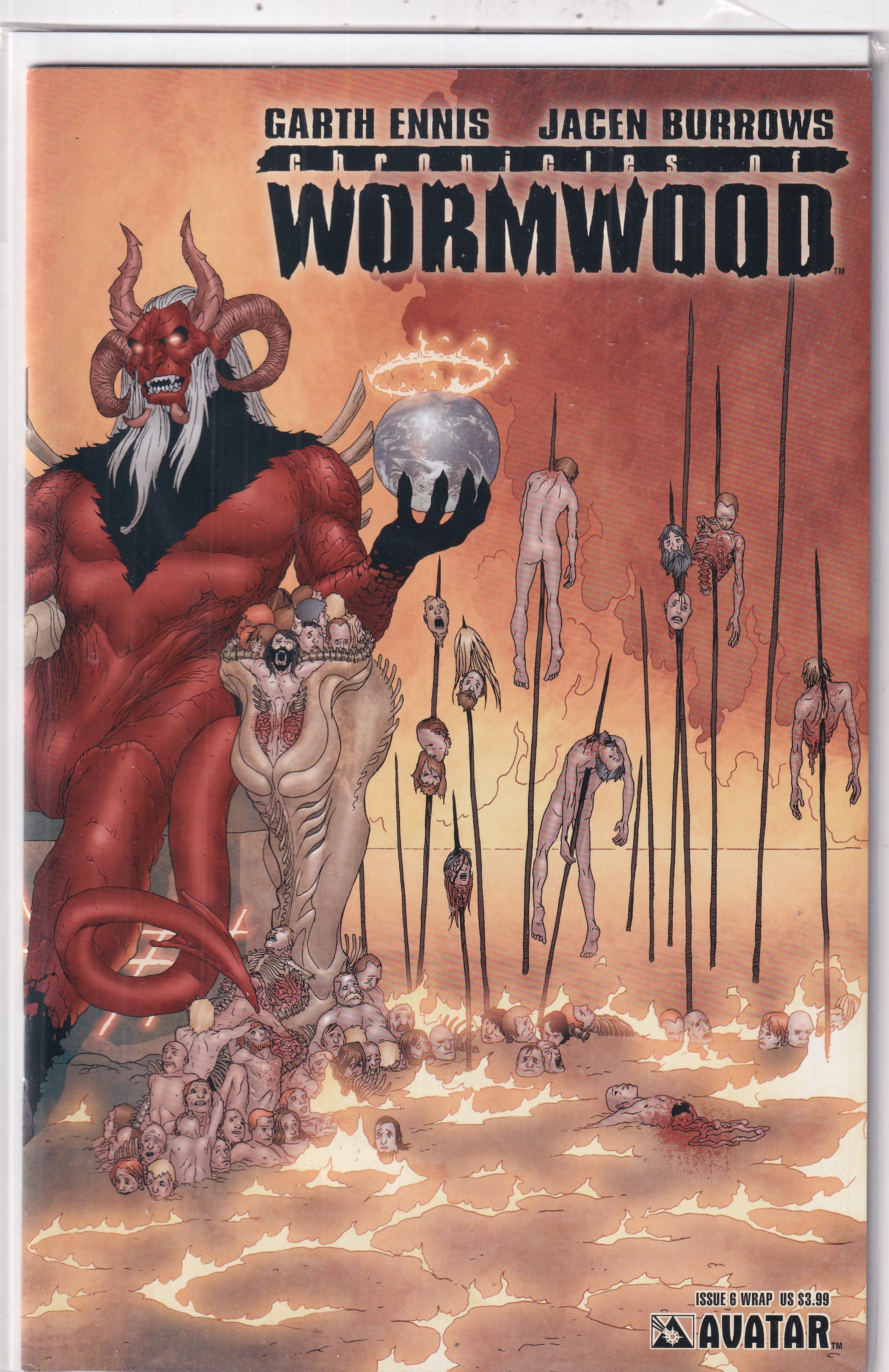 CHRONICLES OF WORMWOOD #6 WRAP - Slab City Comics 