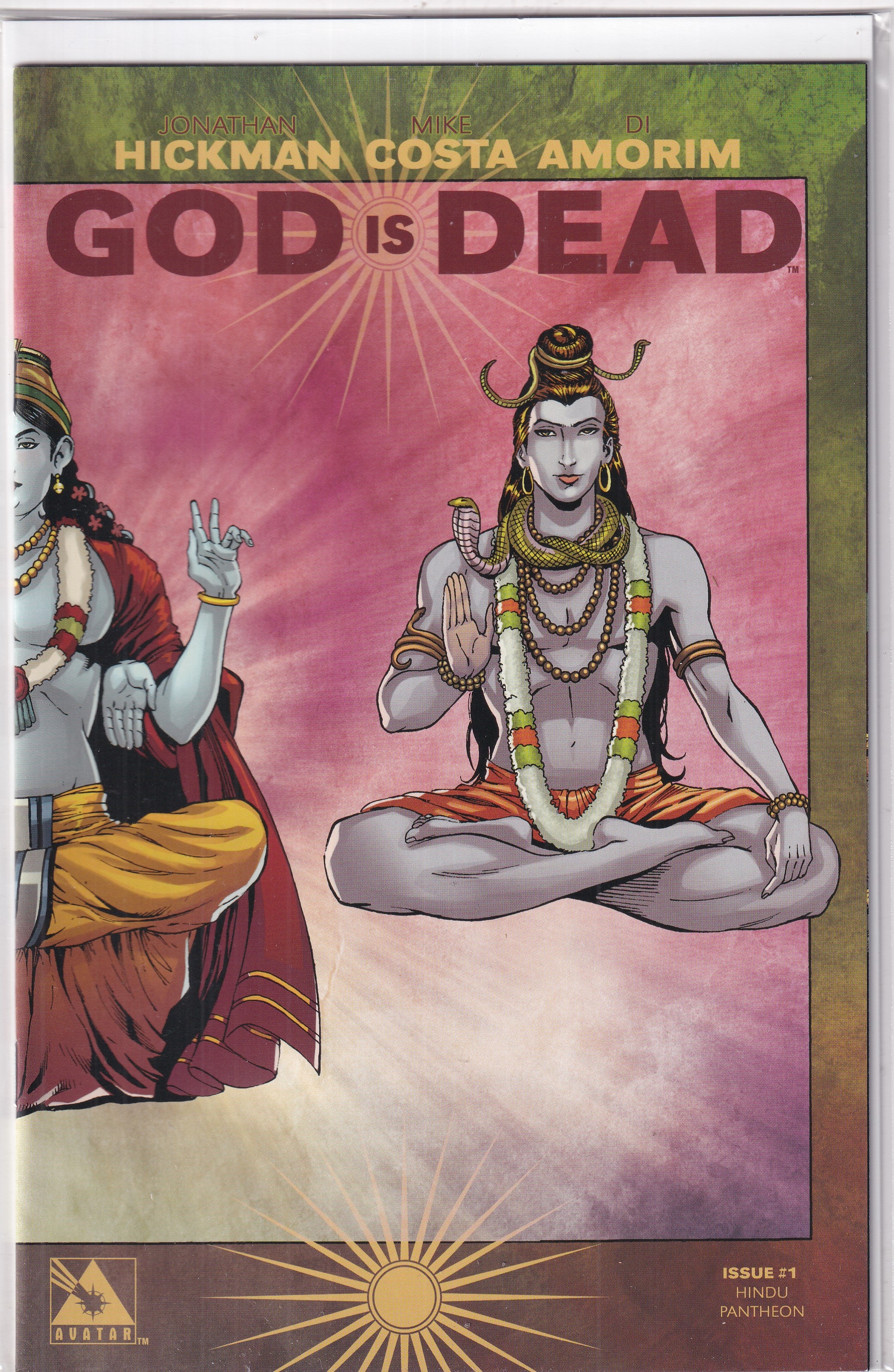 GOD IS DEAD #1 VARIANT - Slab City Comics 