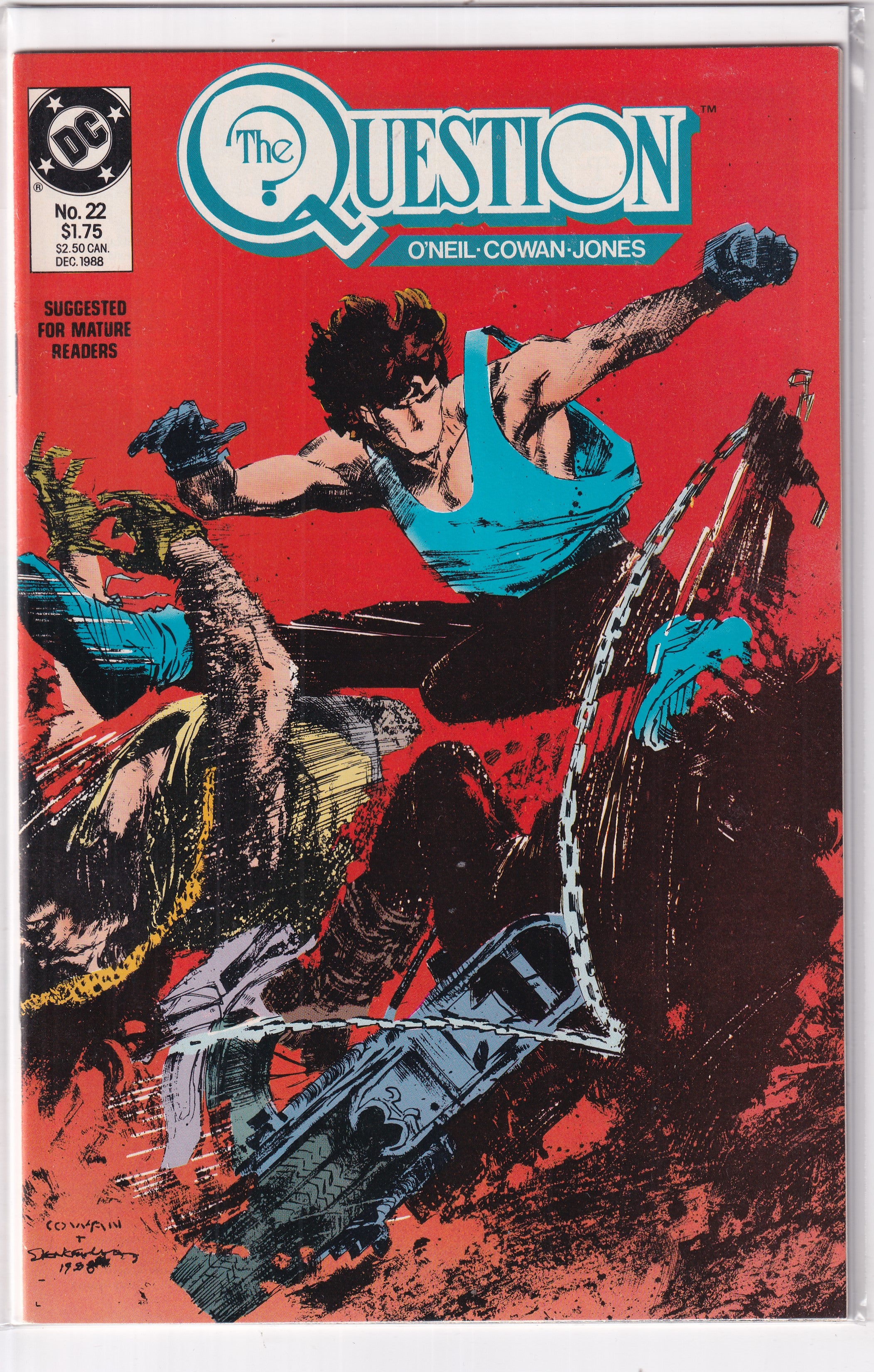 QUESTION #22 - Slab City Comics 