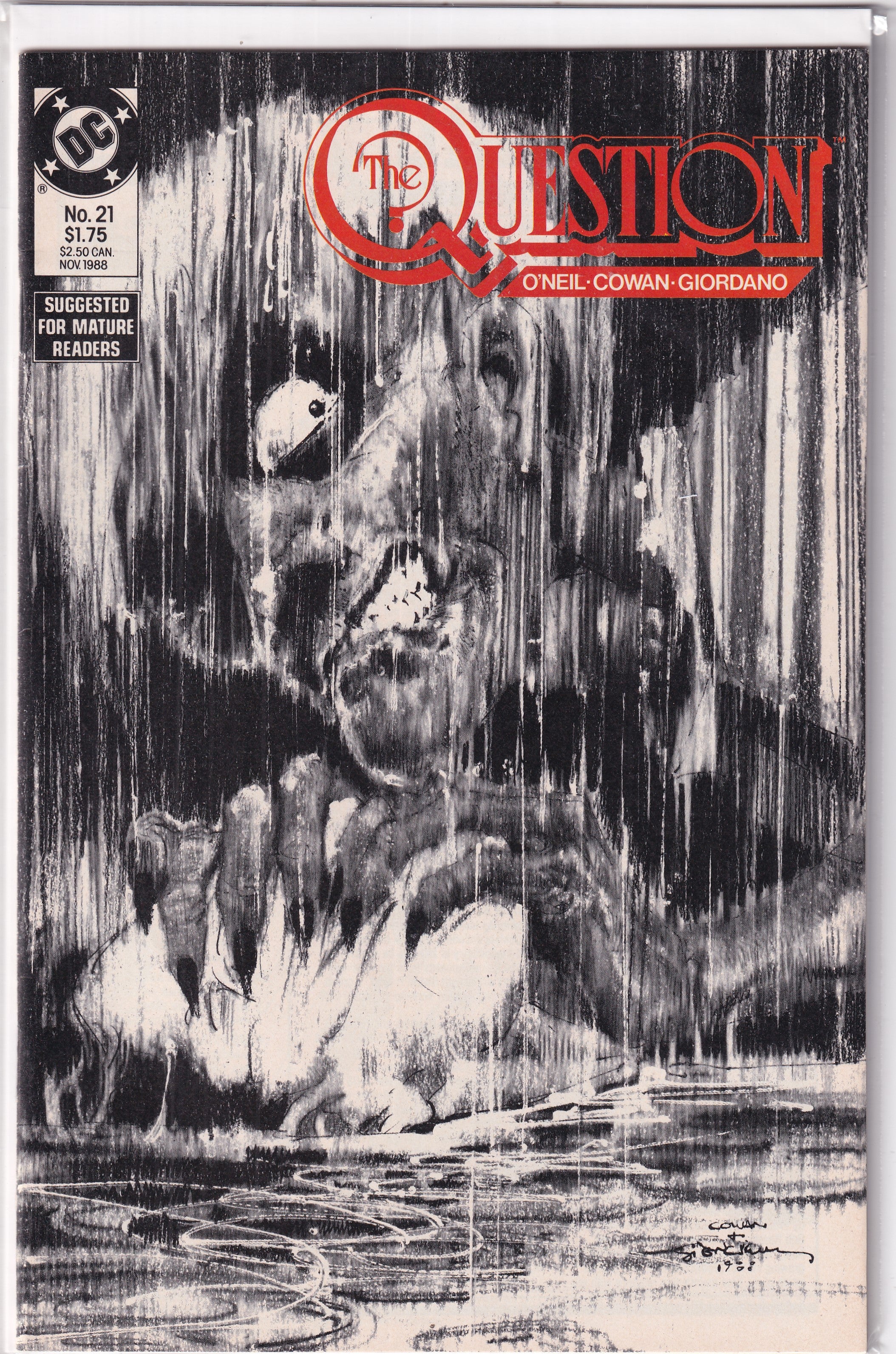 QUESTION #21 - Slab City Comics 