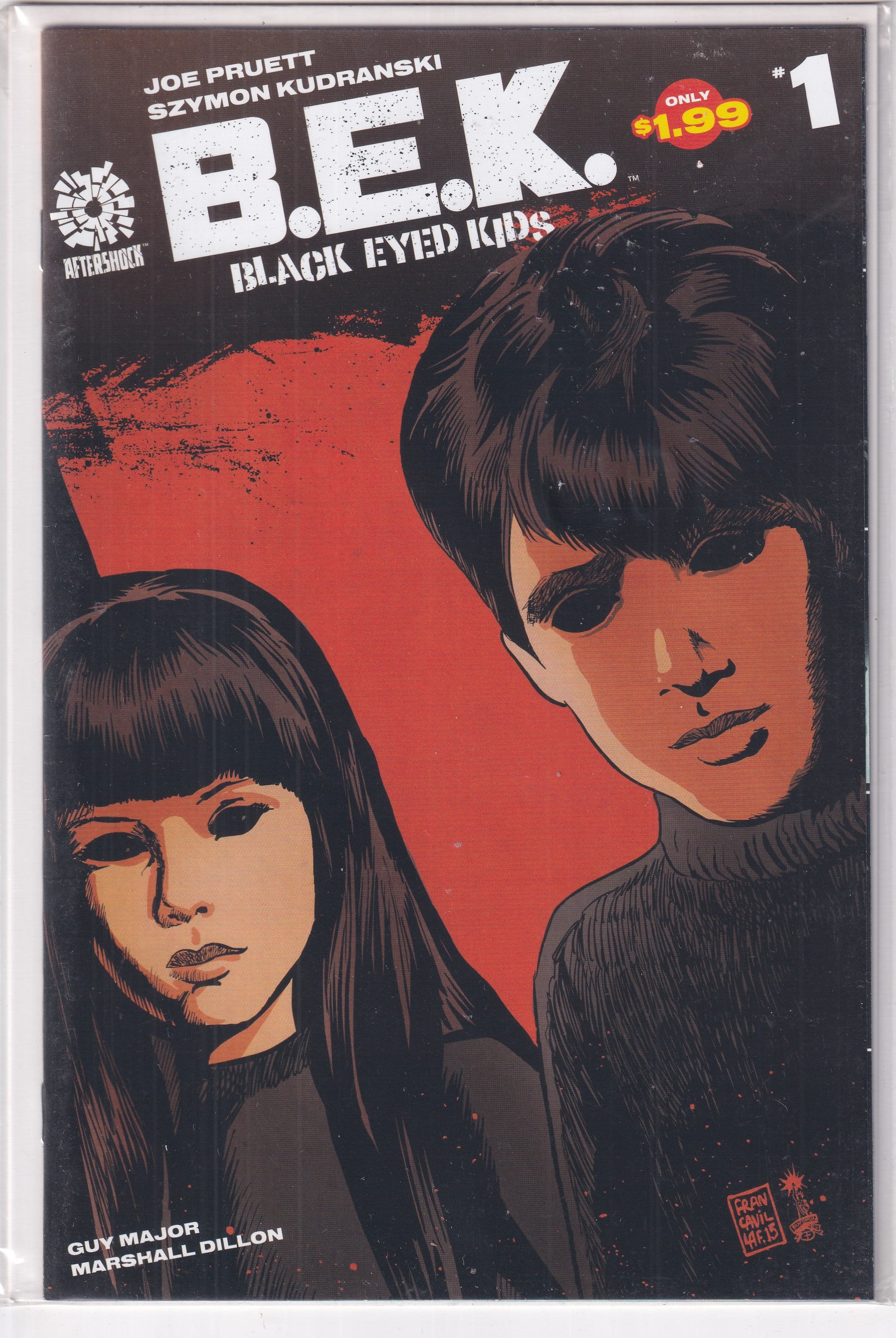 B.E.K. BLACK EYED KIDS #1 - Slab City Comics 
