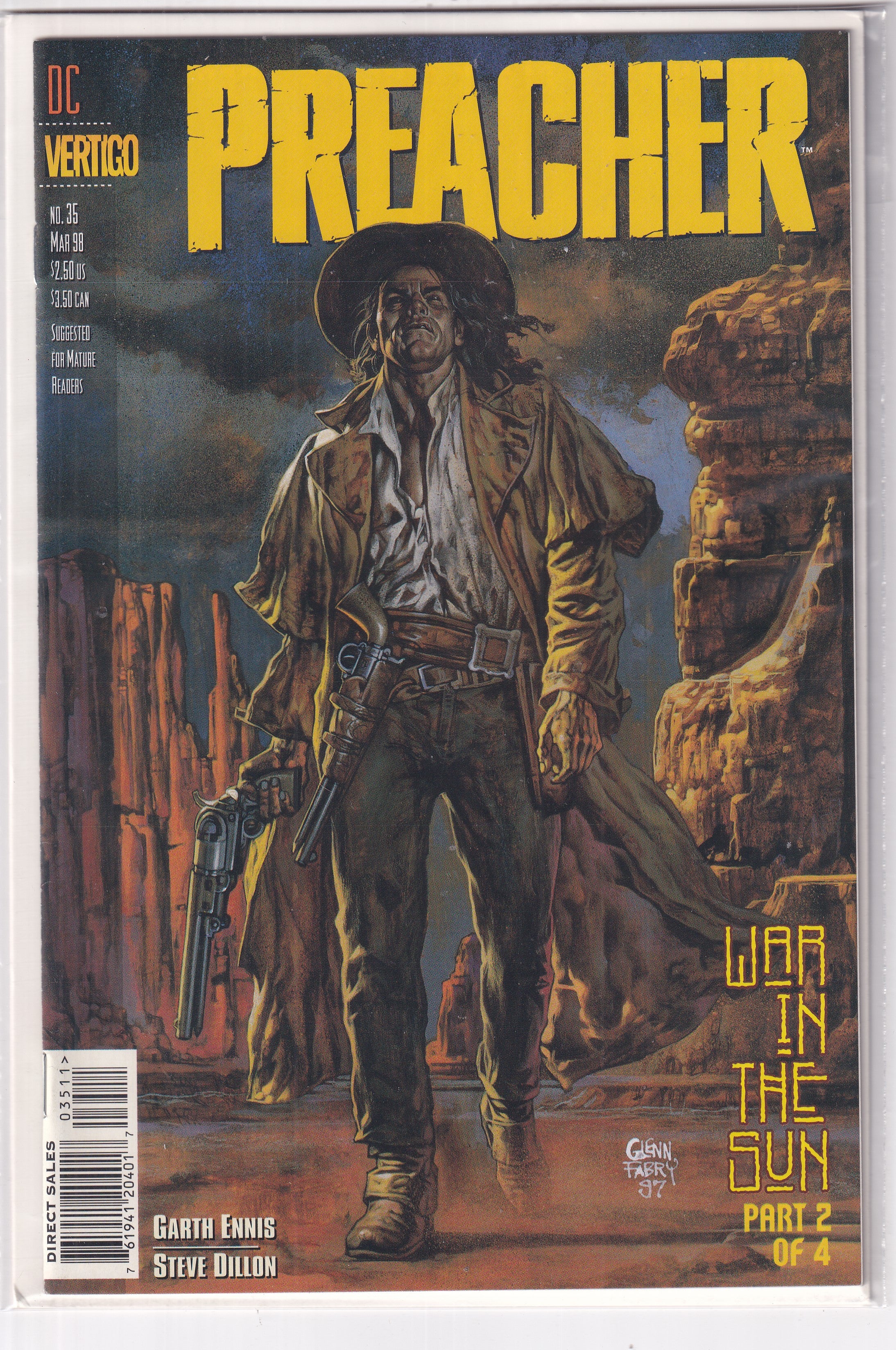 PREACHER #35 - Slab City Comics 