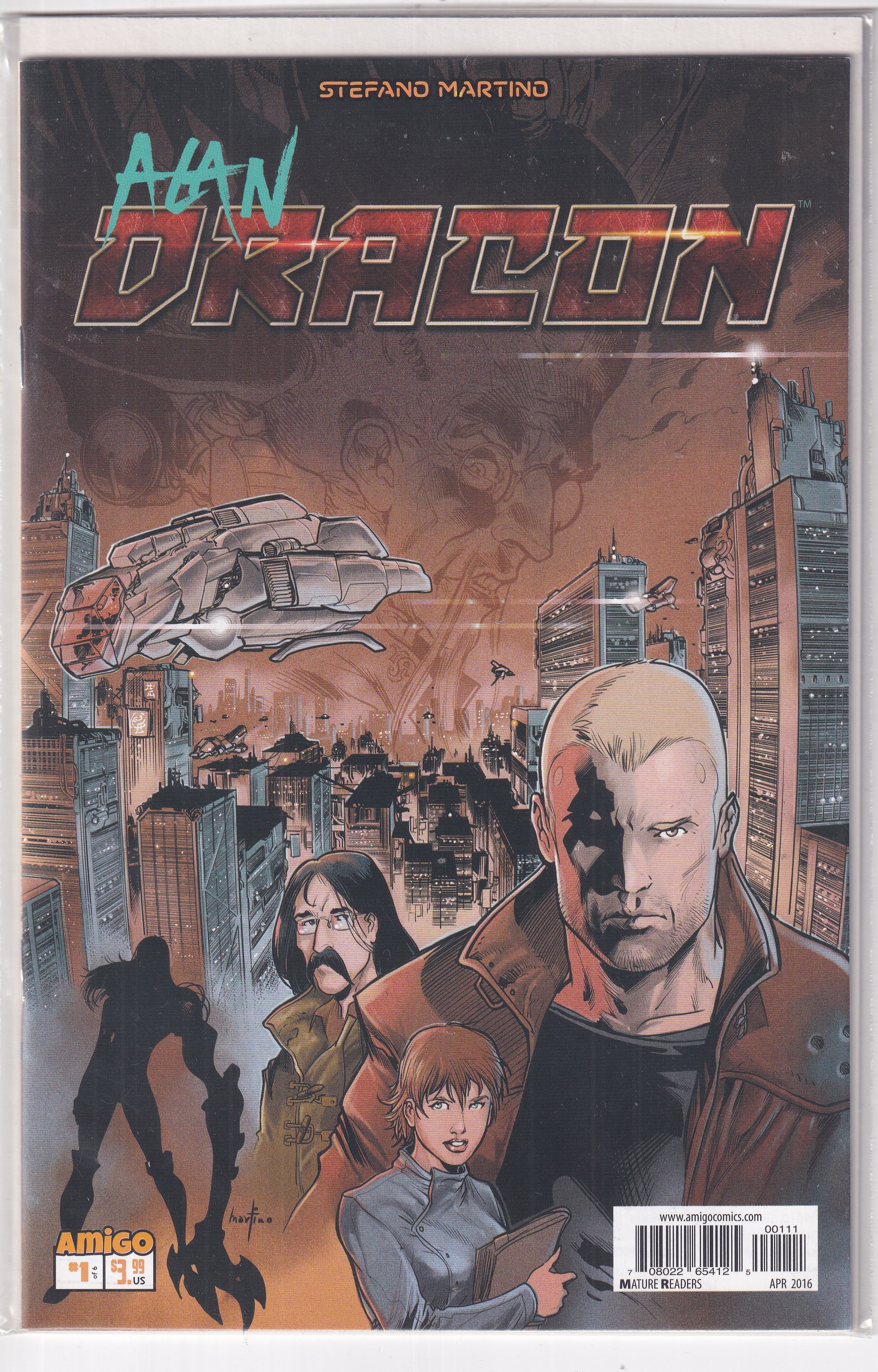 ALAN DRACON #1 - Slab City Comics 
