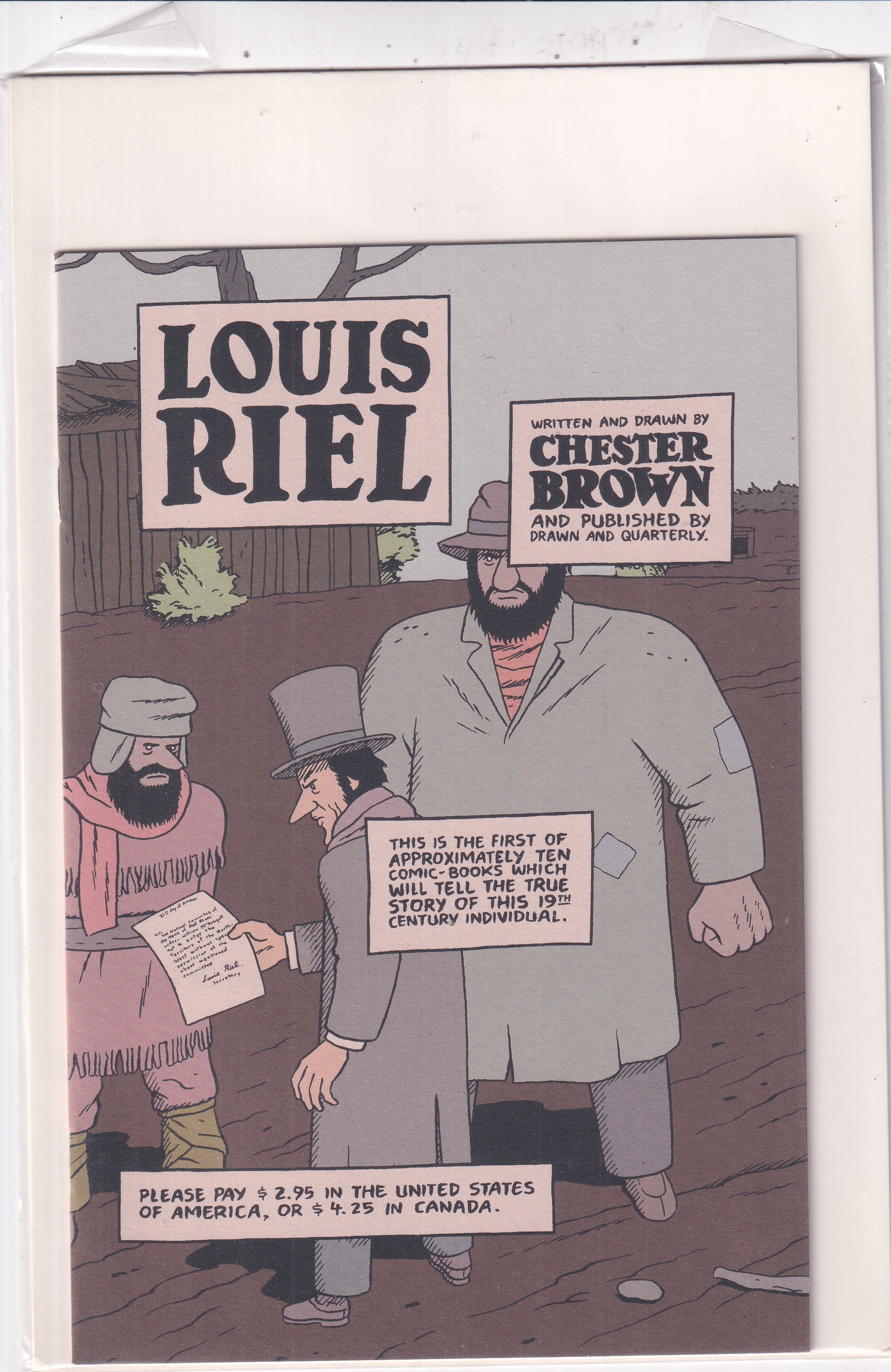 LOUIS RIEL - Slab City Comics 
