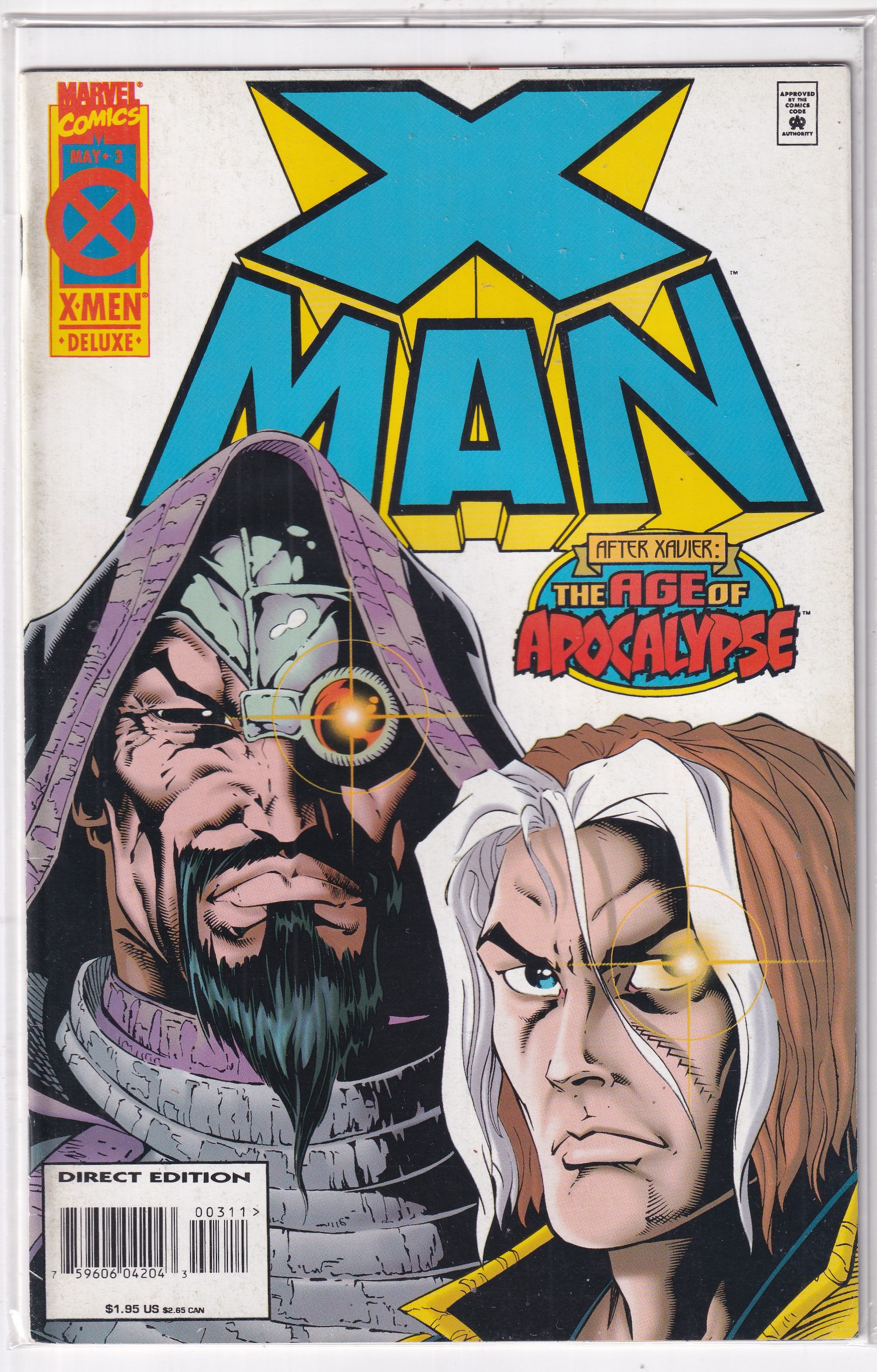 X MAN X-MEN DELUXE #3 - Slab City Comics 