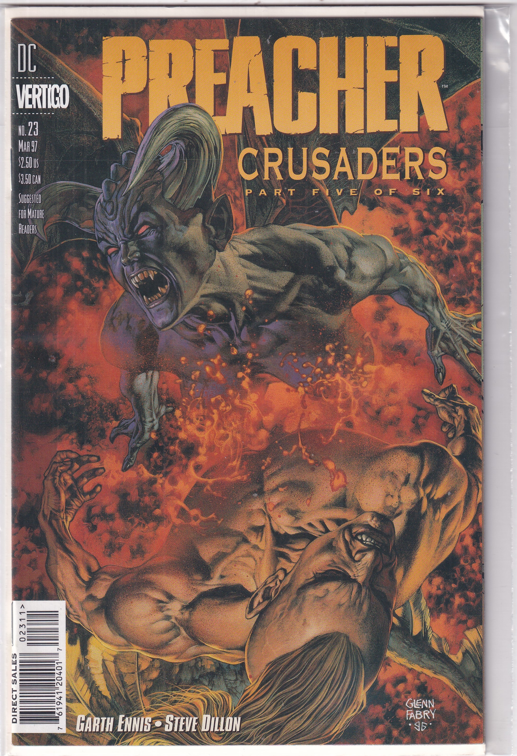 PREACHER CRUSADERS 5 #23 - Slab City Comics 