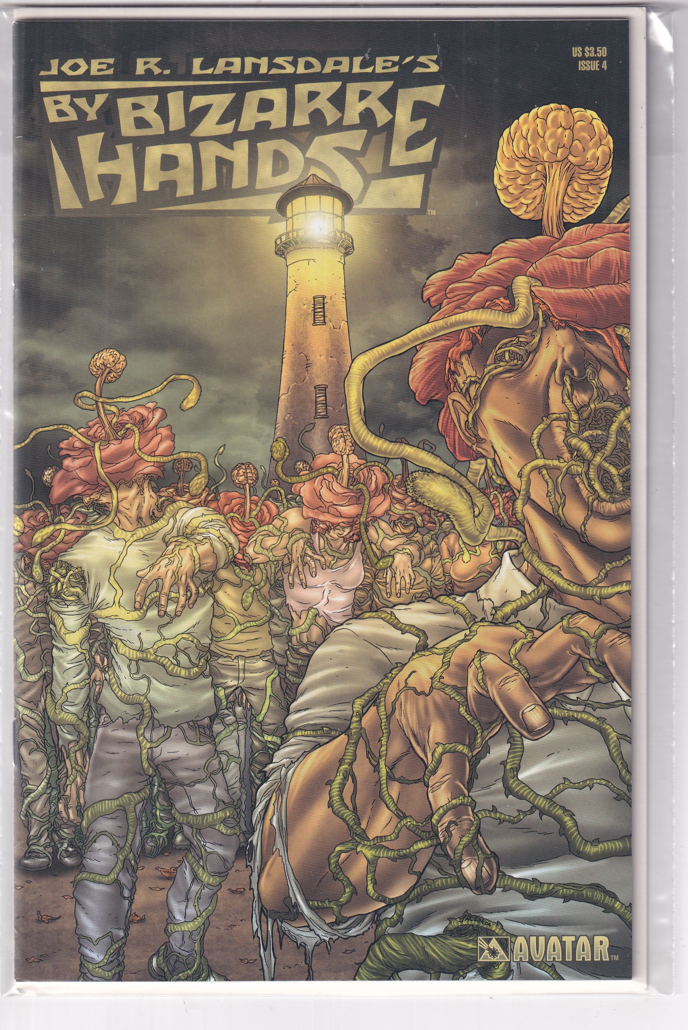 JOE R. LASDALE'S BY BIZARRE HANDS #4 - Slab City Comics 