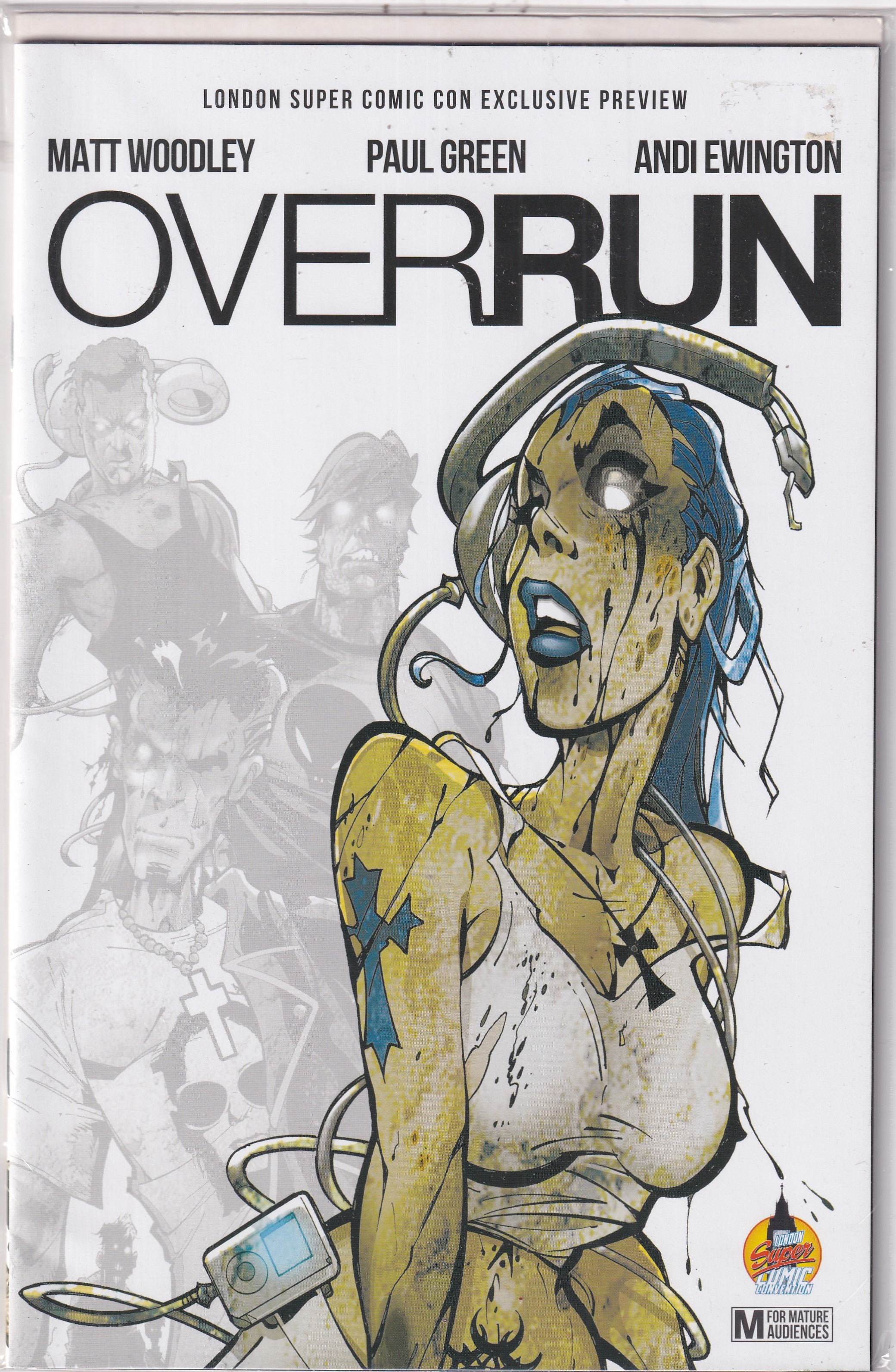 OVERRUN LONDON SUPER COMIC CON EXCLUSIVE PREVIEW - Slab City Comics 