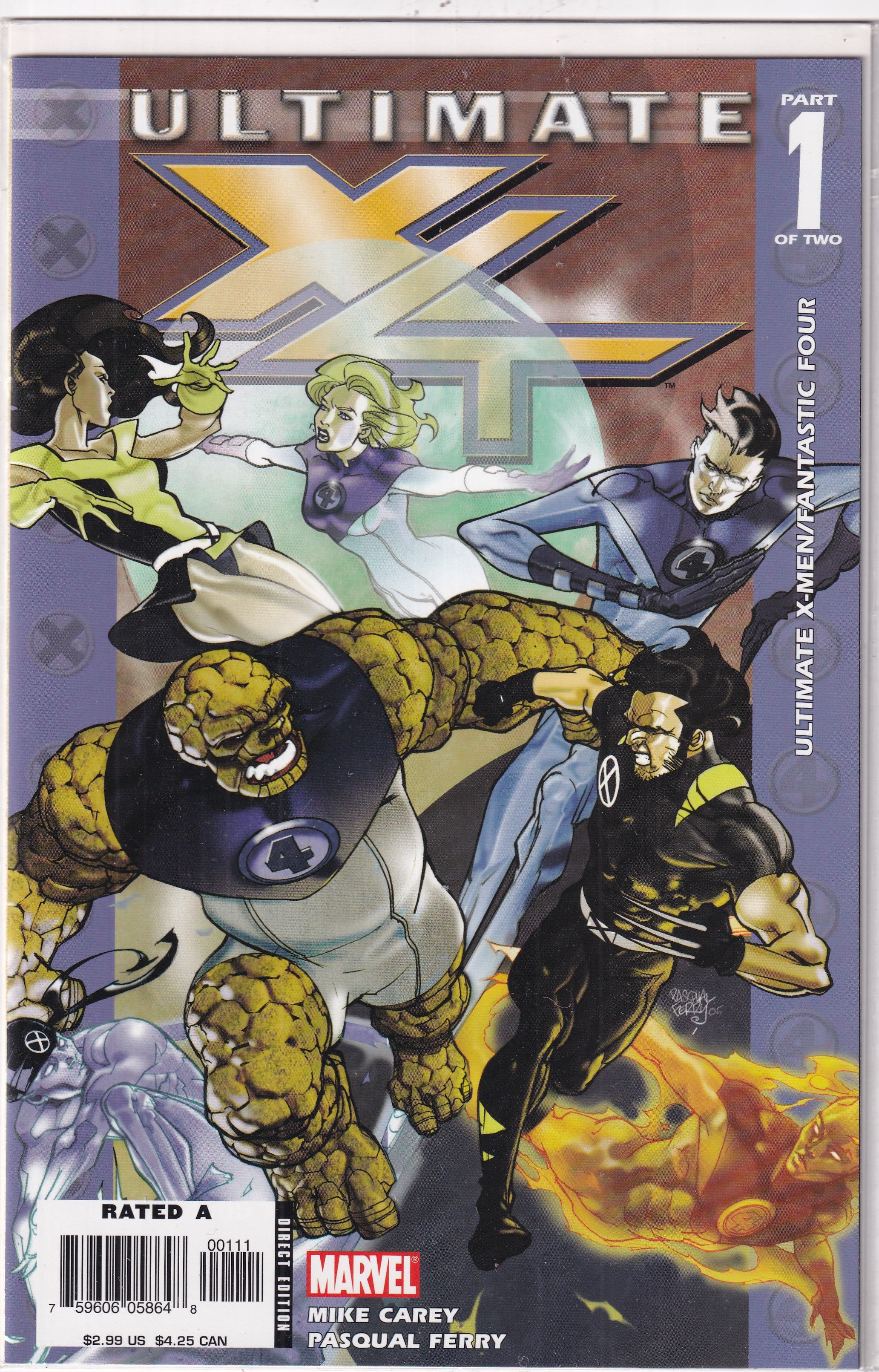 ULTIMATE FANTASTIC FOUR/X-MEN #1 - Slab City Comics 