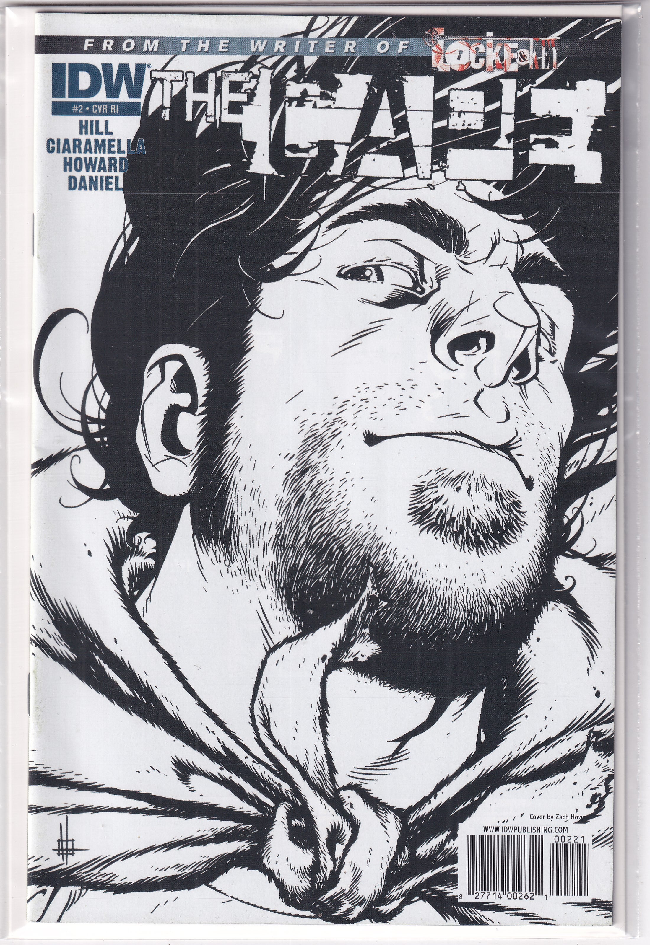 CAPE #2 VARIANT B&W - Slab City Comics 