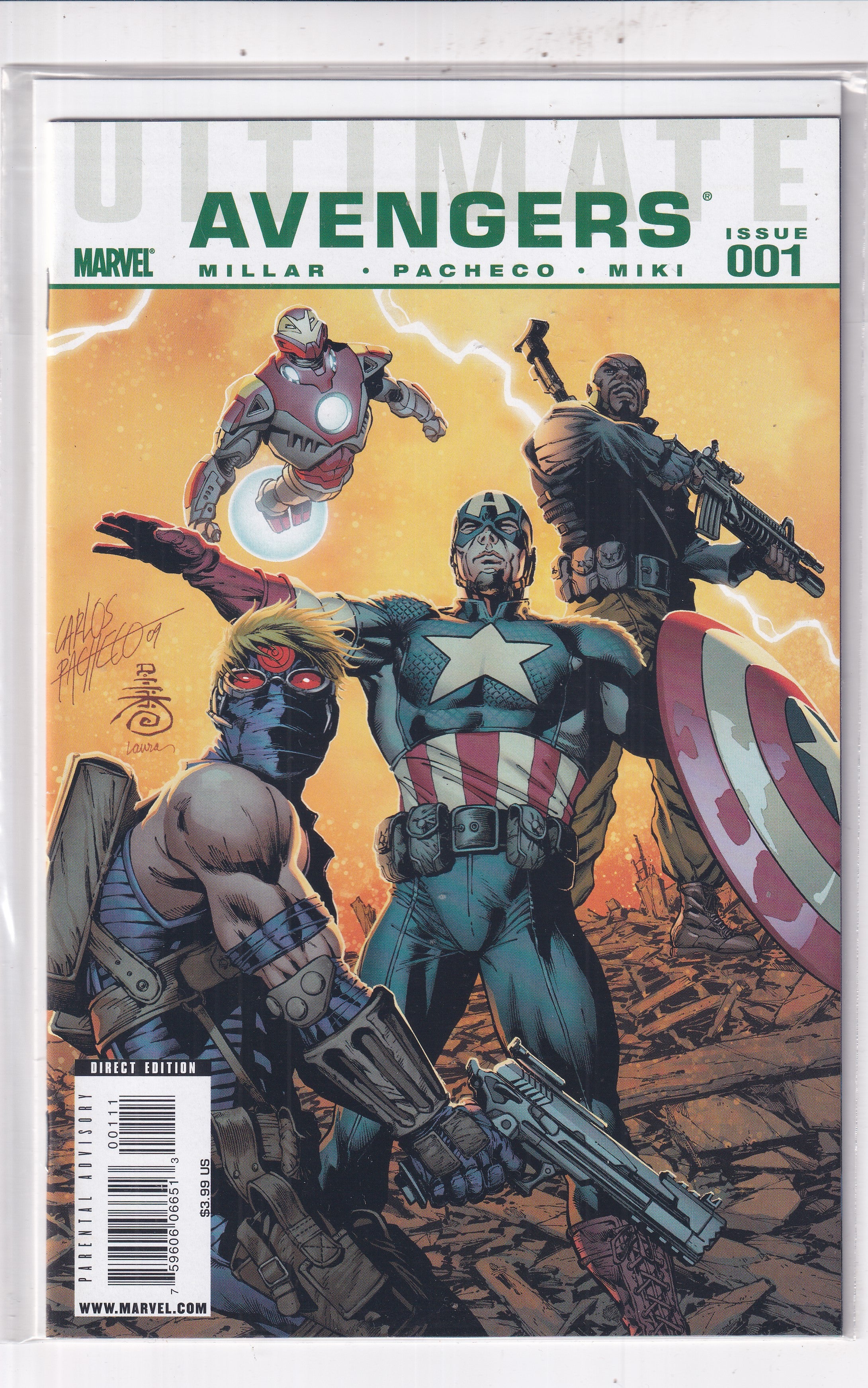 ULTIMATE AVENGERS #1 - Slab City Comics 