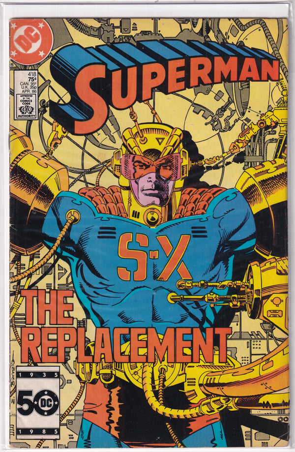 SUPERMAN #418 - Slab City Comics 