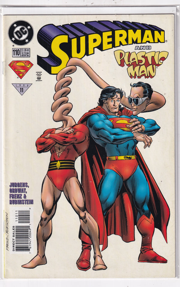 SUPERMAN AND PLASTIC MAN #110 - Slab City Comics 