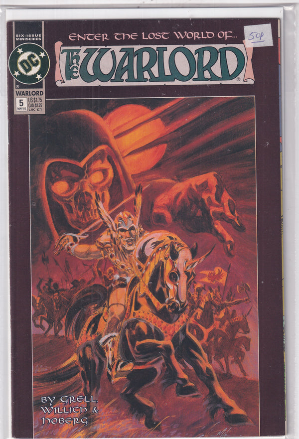 ENTER THE LOST WORLD OF THE WARLORD #5 - Slab City Comics 