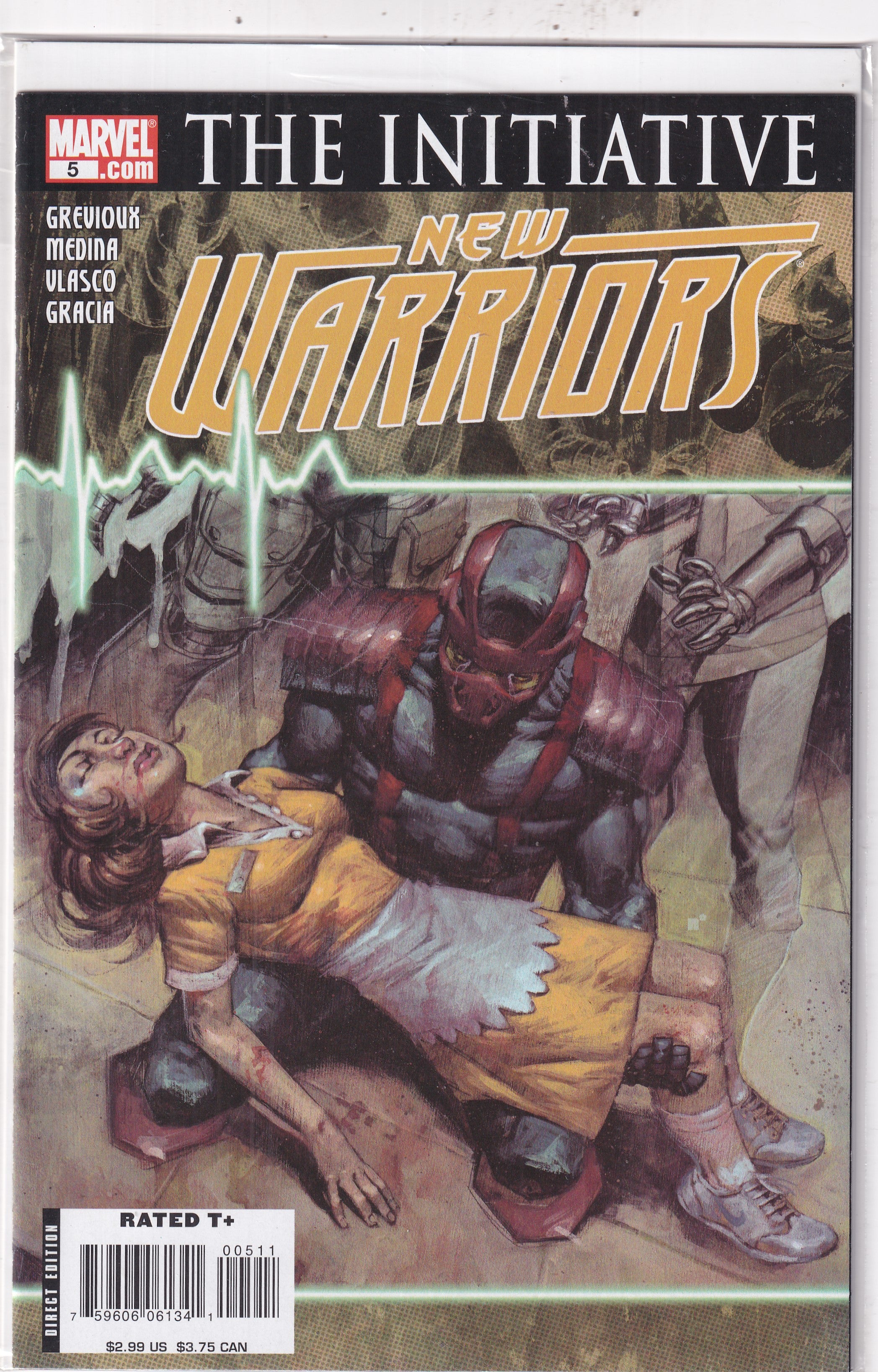 INITIATIVE NEW WARRIORS #5 - Slab City Comics 