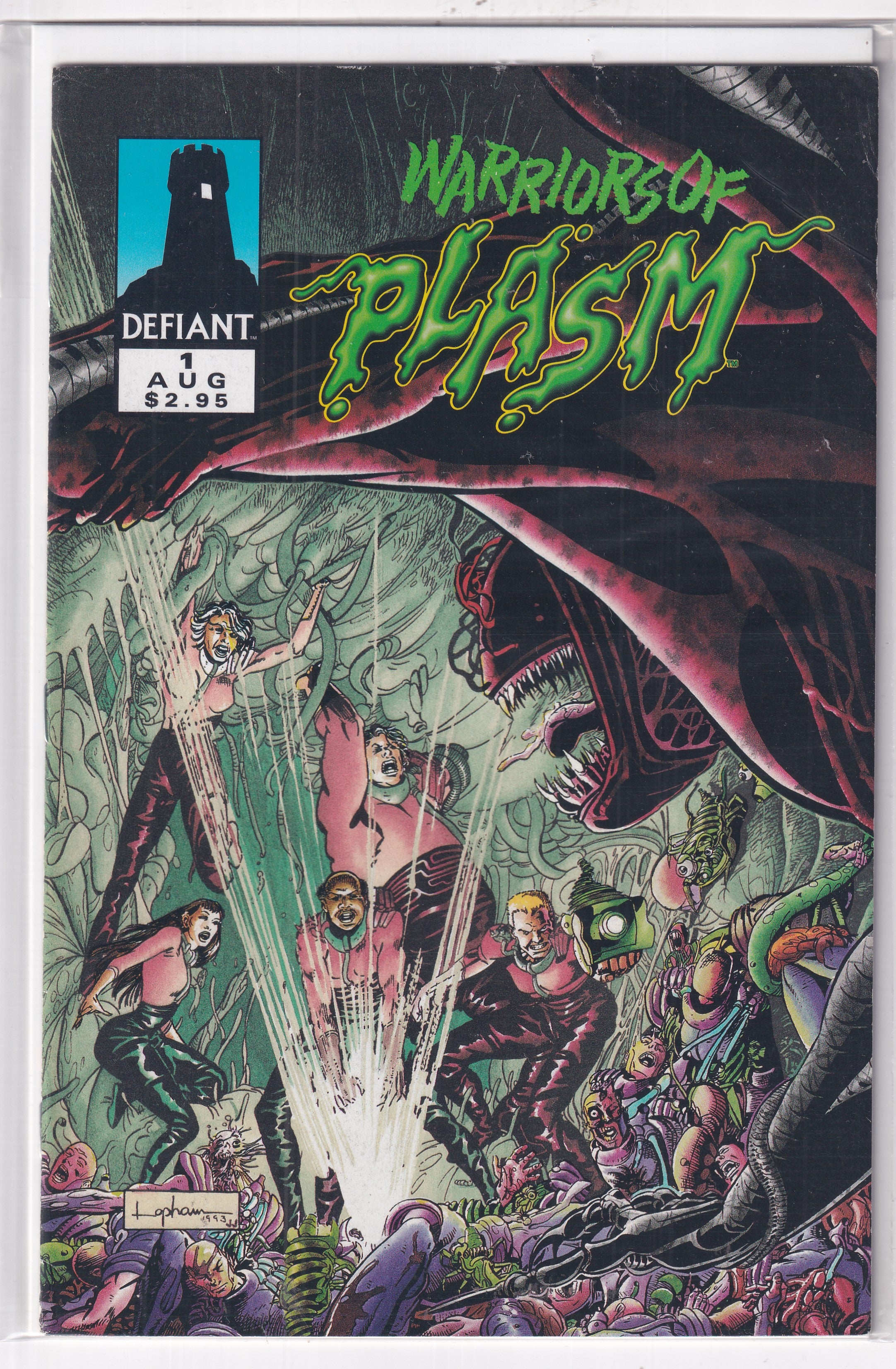 WARRIORS OF PLASM #1 - Slab City Comics 