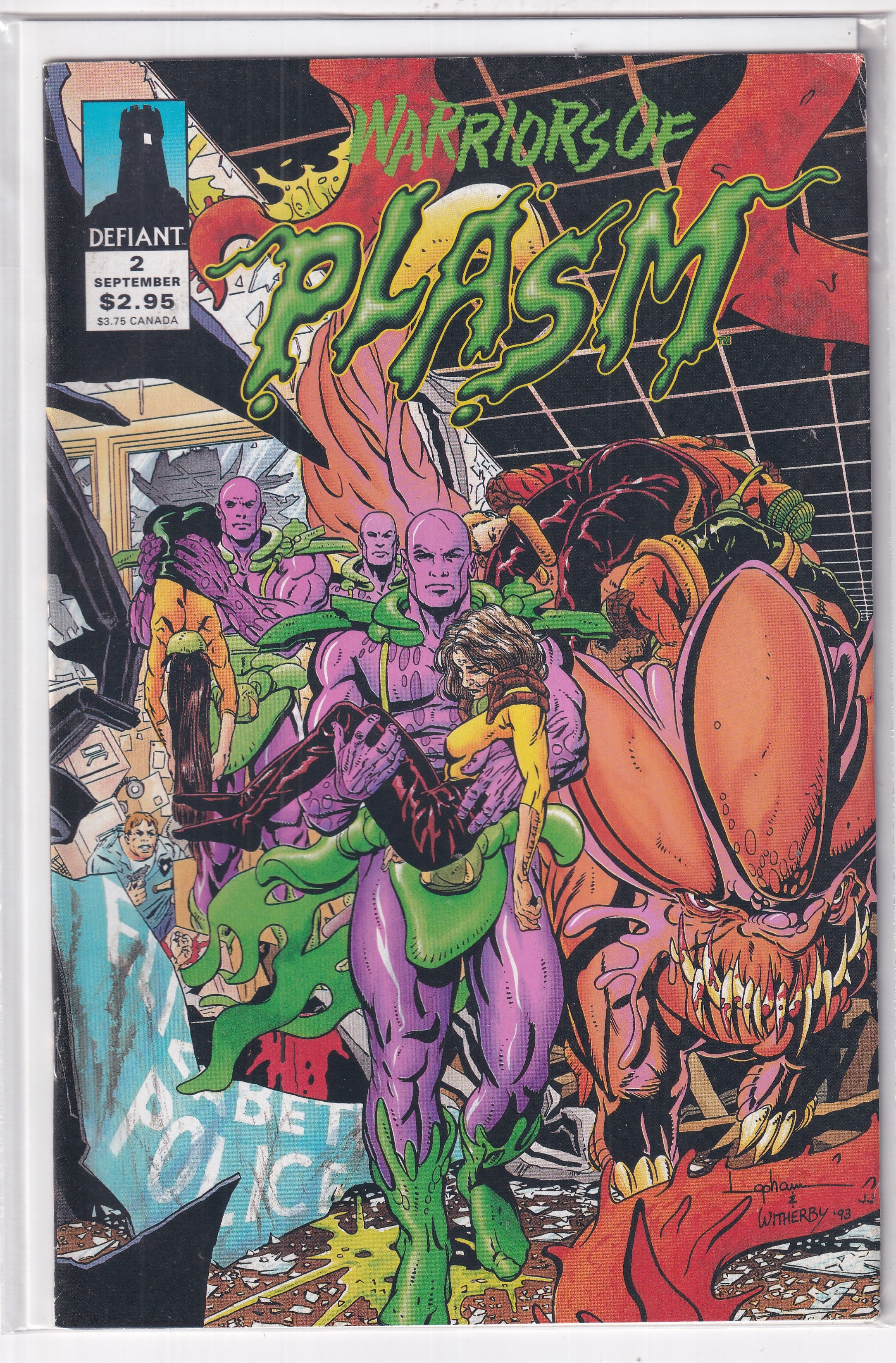 WARRIORS OF PLASM #2 - Slab City Comics 