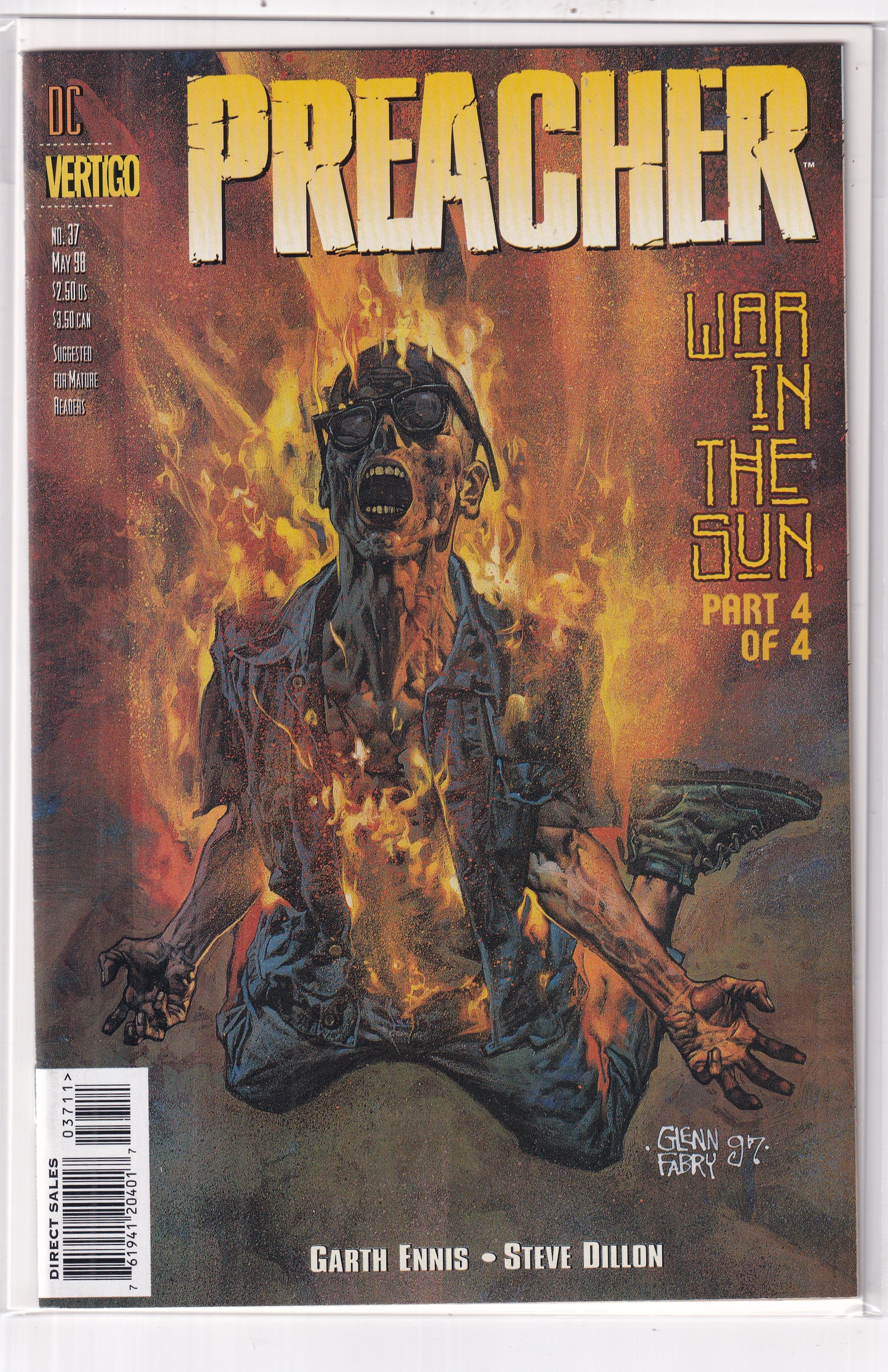 PREACHER #37 - Slab City Comics 