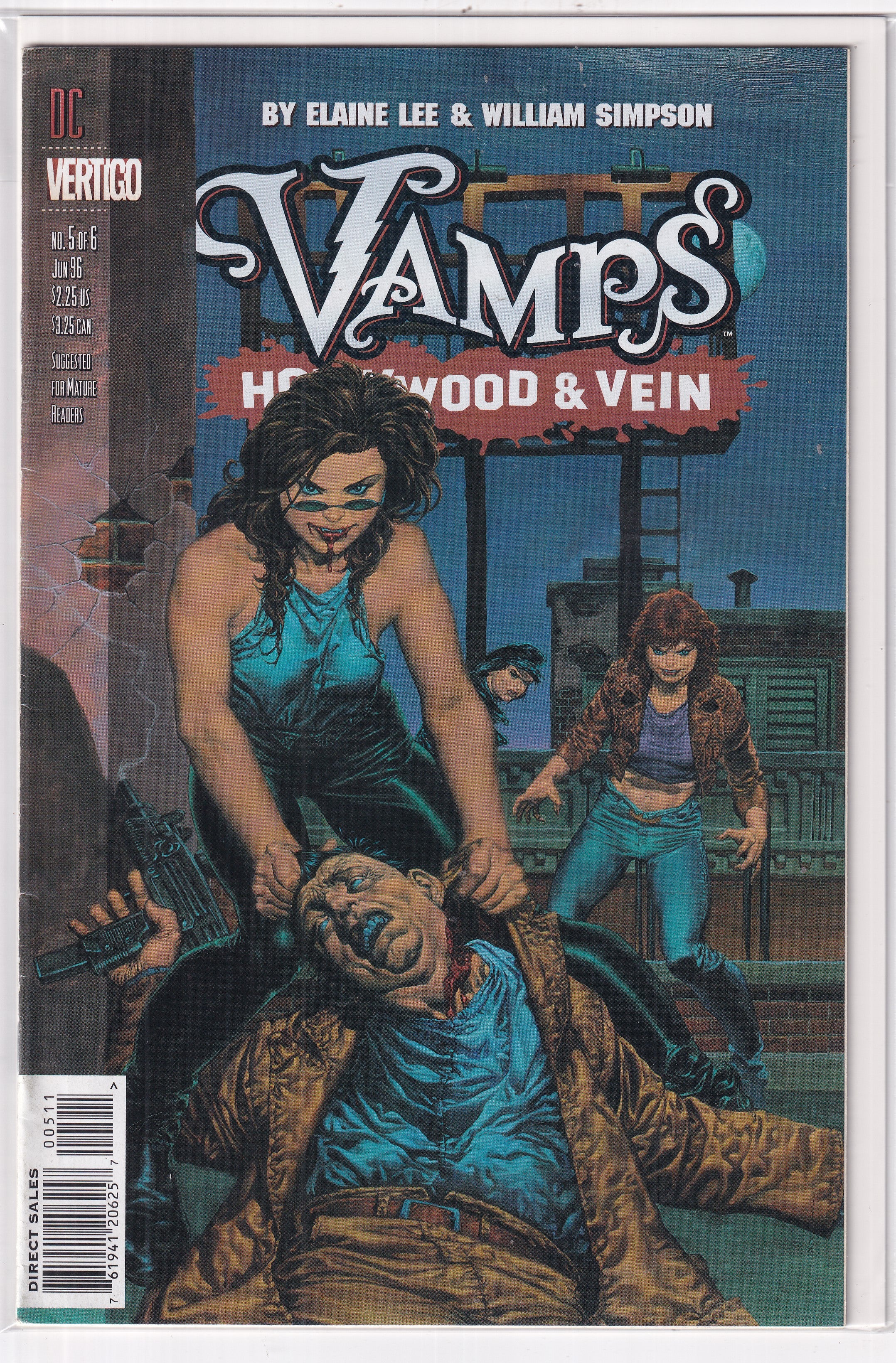 VAMPS HOLLYWOOD & VEIN #5 - Slab City Comics 