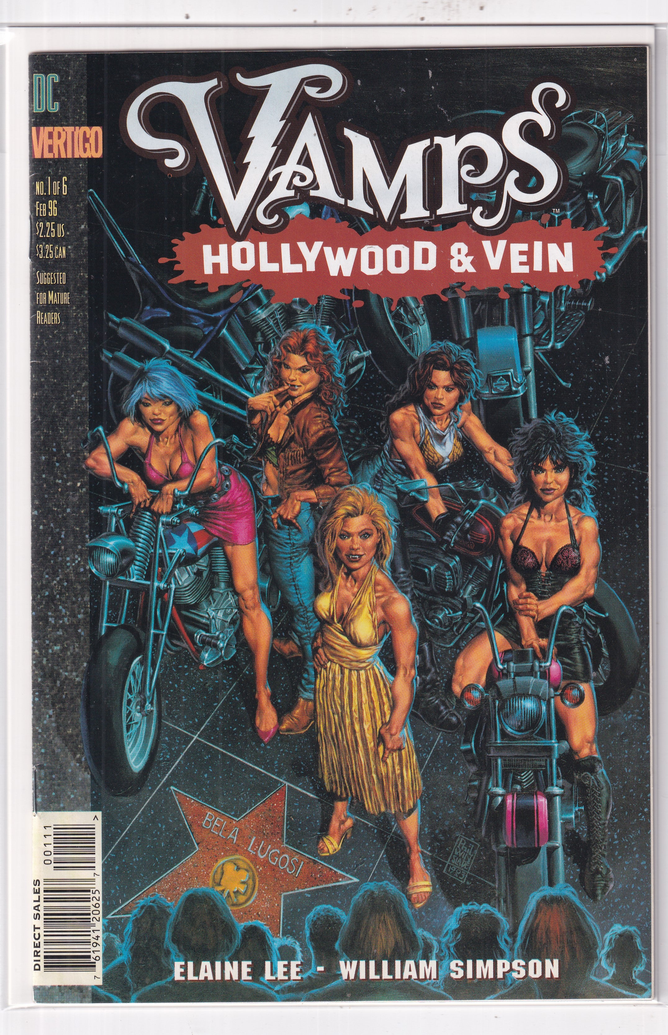 VAMPS HOLLYWOOD & VEIN #1 - Slab City Comics 