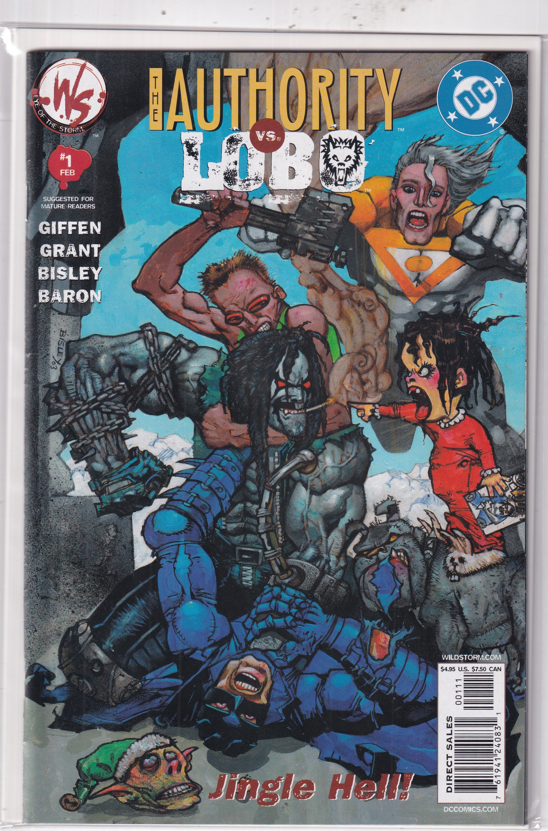 AUTHORITY VS. LOBO #1 - Slab City Comics 