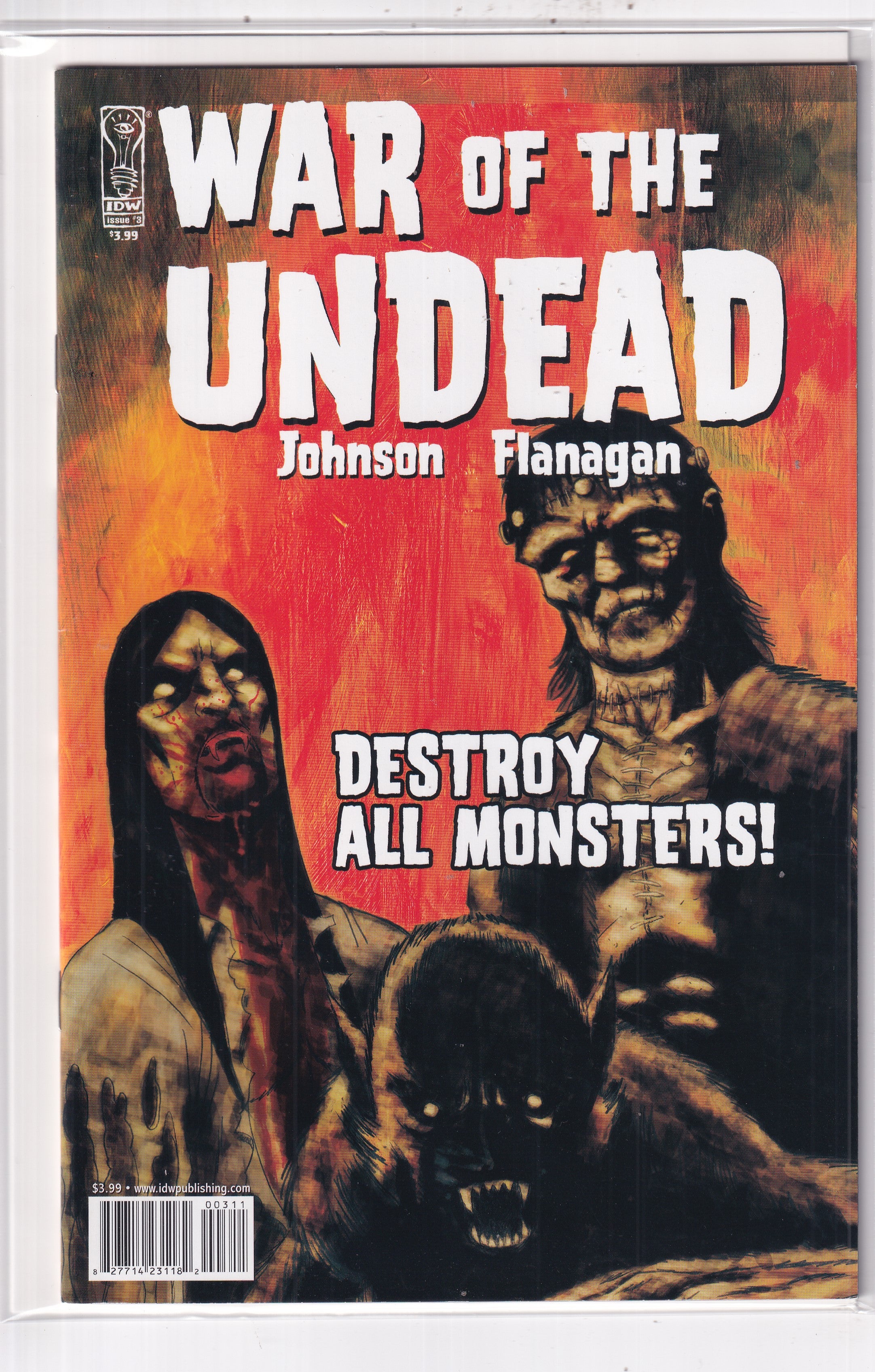 WAR OF THE UNDEAD #3 - Slab City Comics 