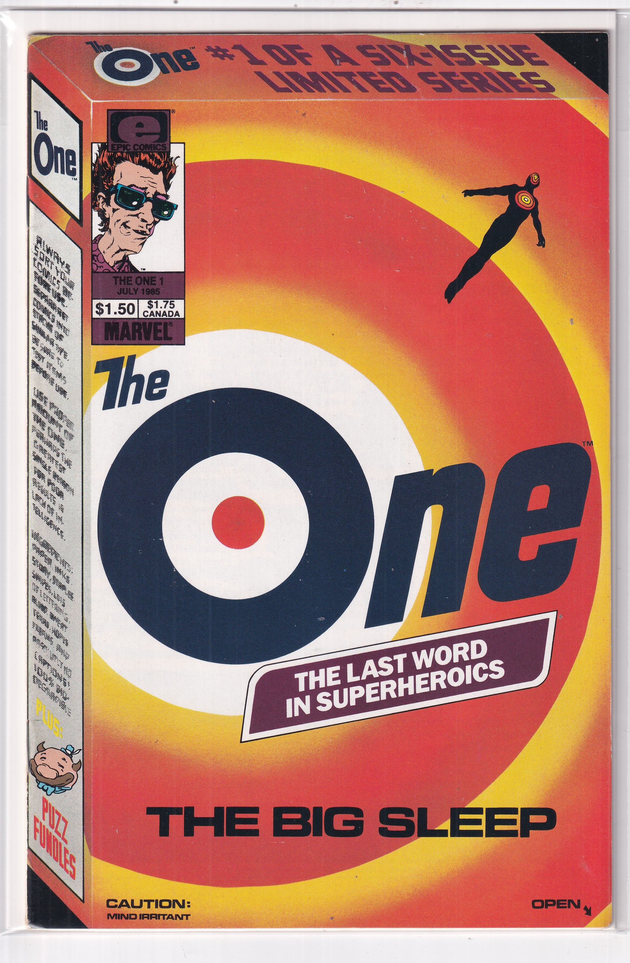 THE ONE #1 - Slab City Comics 