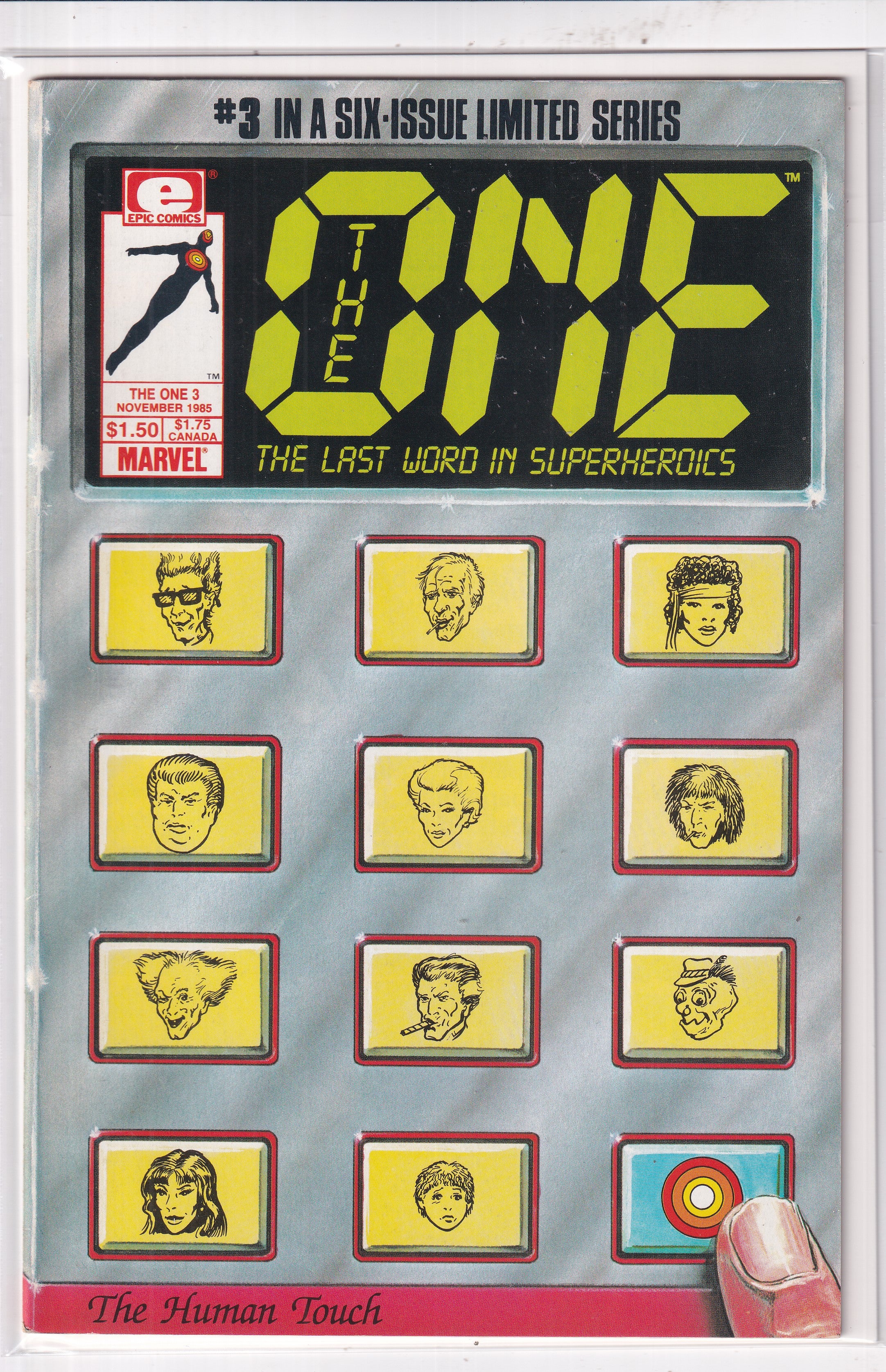 THE ONE #3 - Slab City Comics 