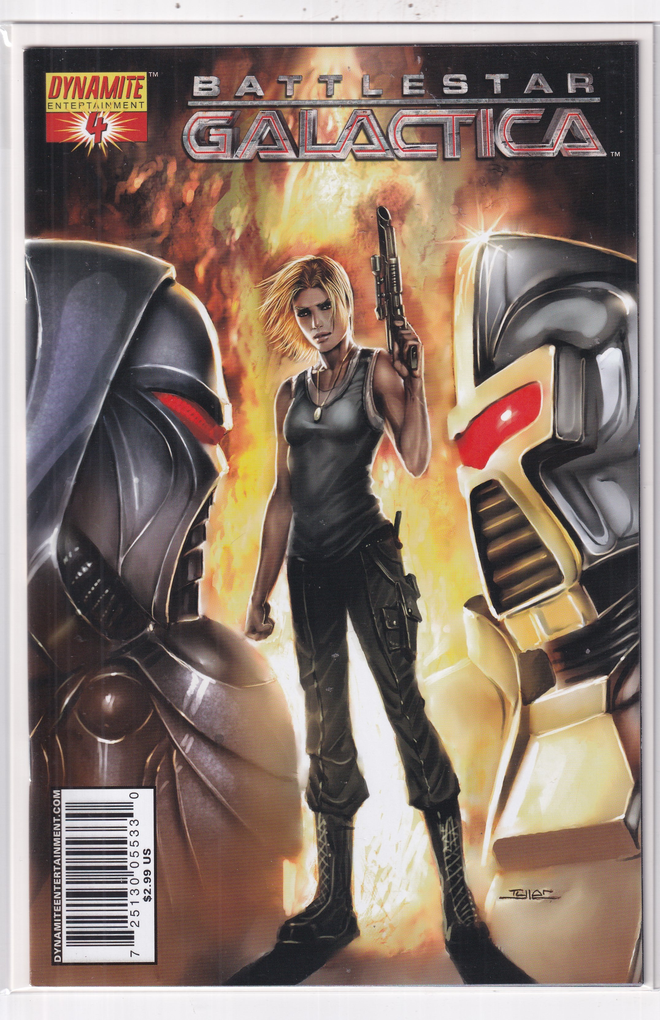 BATTLESTAR GALACTICA #4 - Slab City Comics 