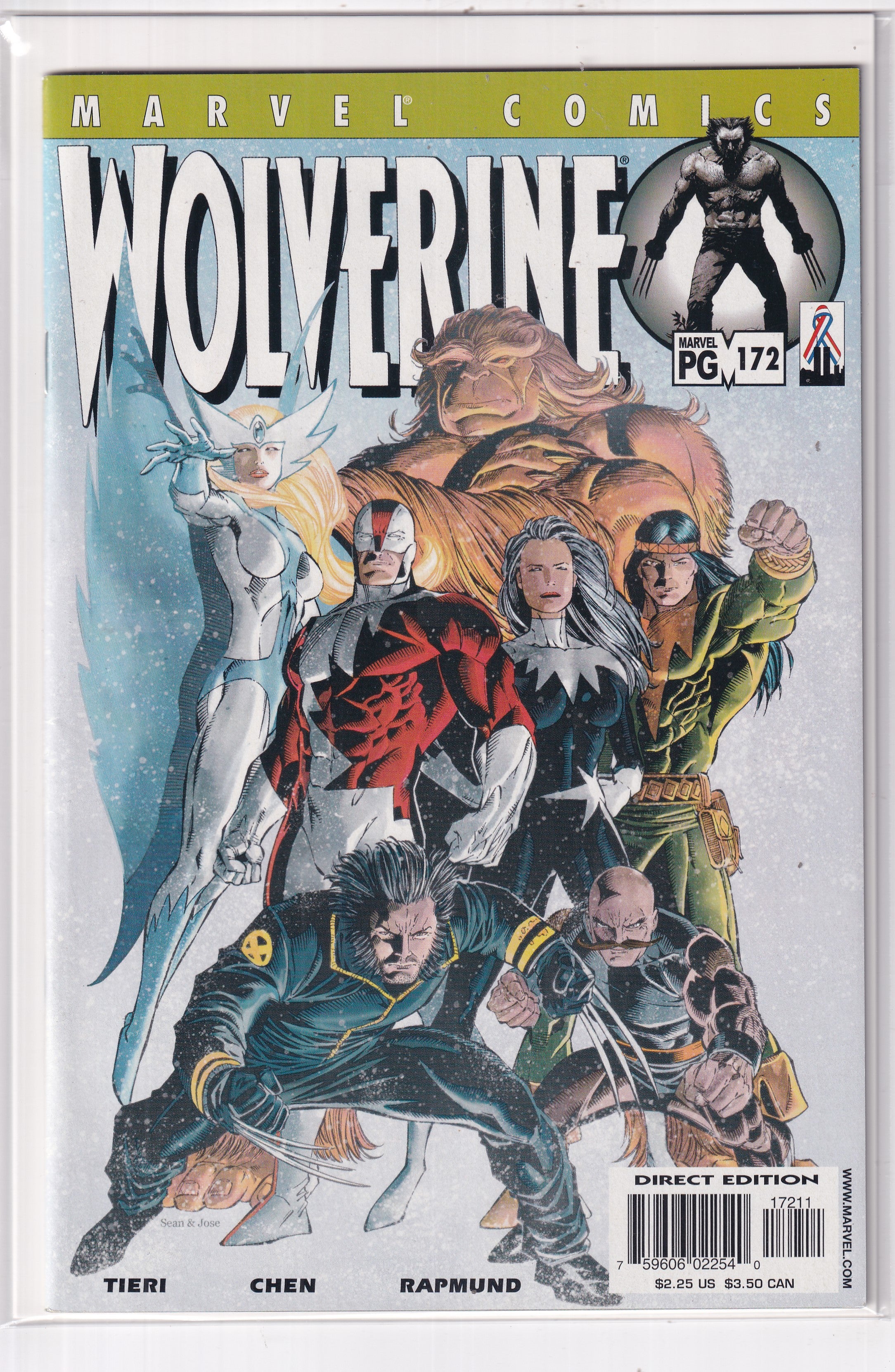 WOLVERINE #172 - Slab City Comics 