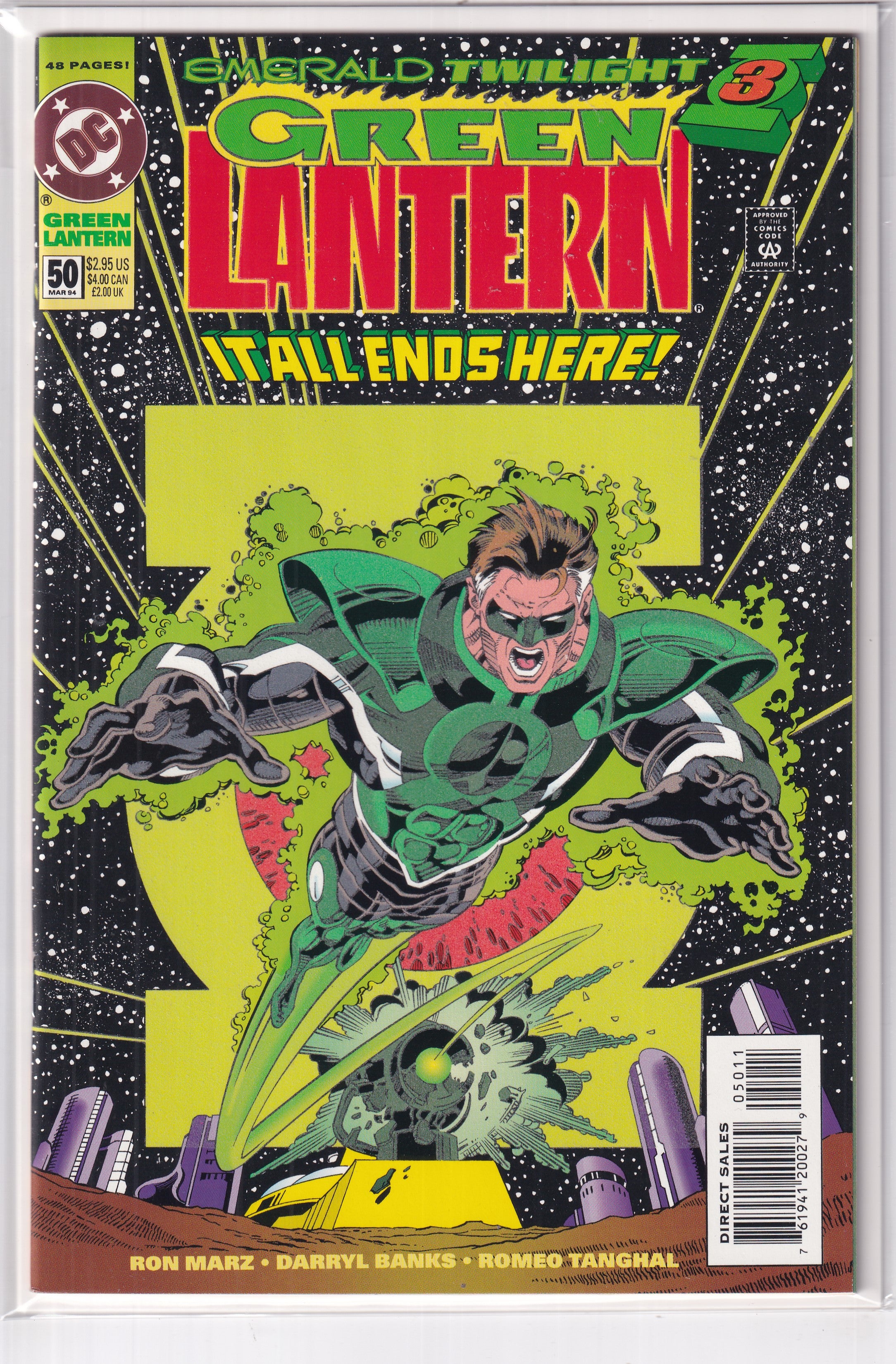 EMERALD TWILIGHT GREEN LANTERN #5 - Slab City Comics 