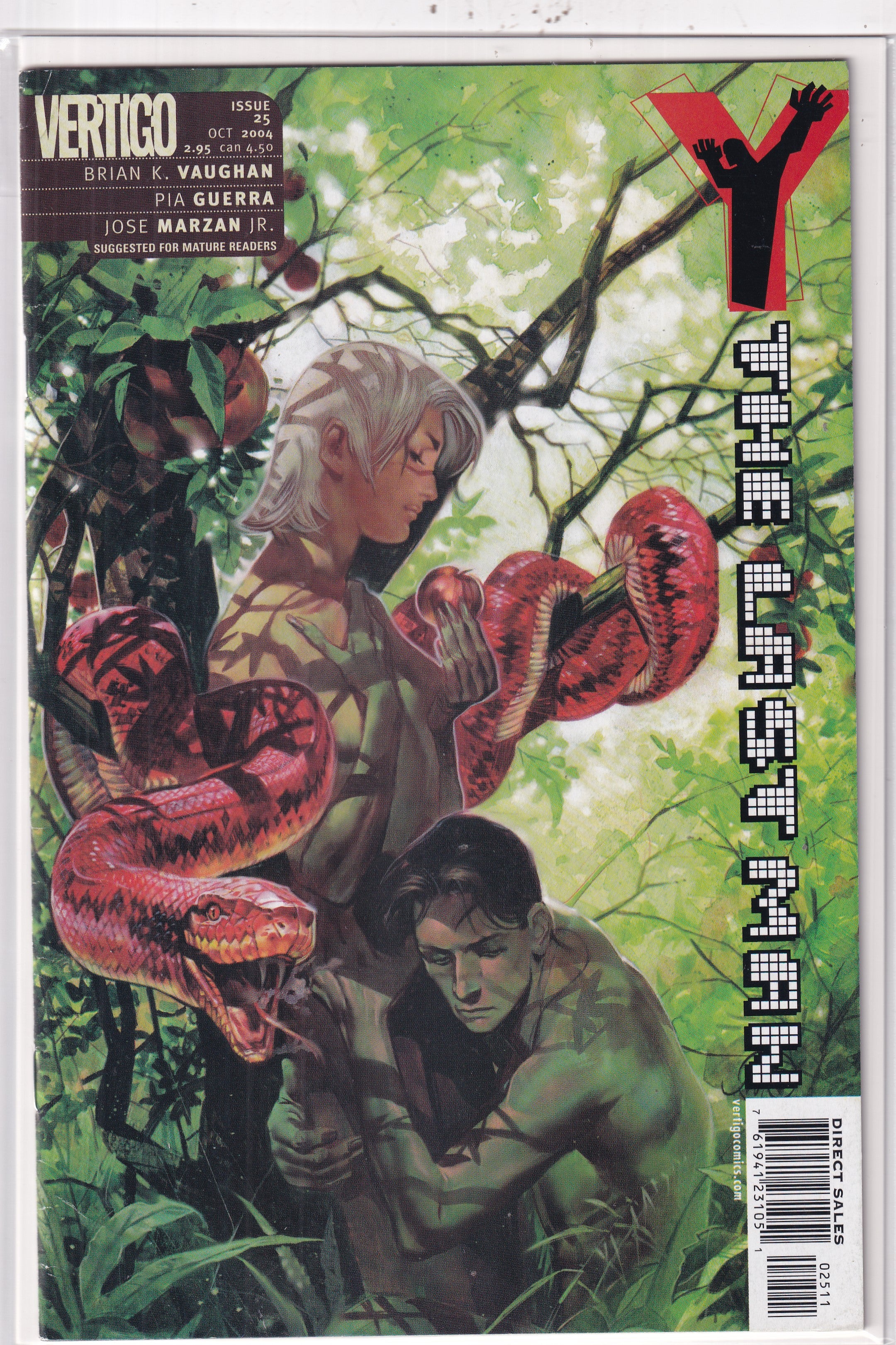 Y THE LAST MAN #25 - Slab City Comics 