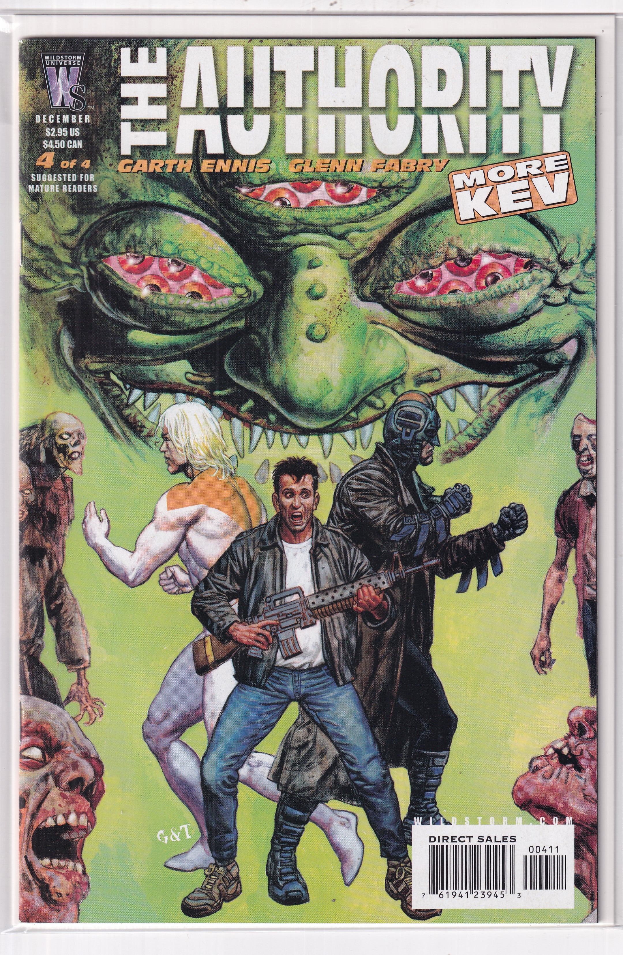 AUTHORITY MORE KEV #4 - Slab City Comics 