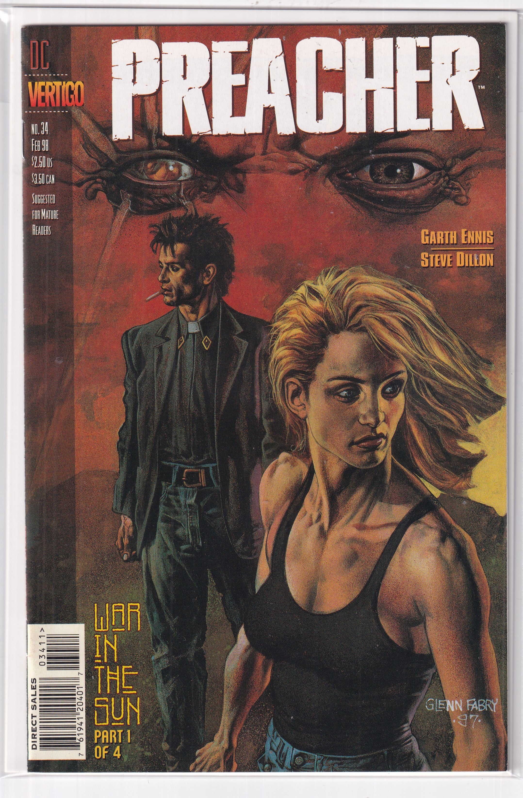 PREACHER #34 - Slab City Comics 