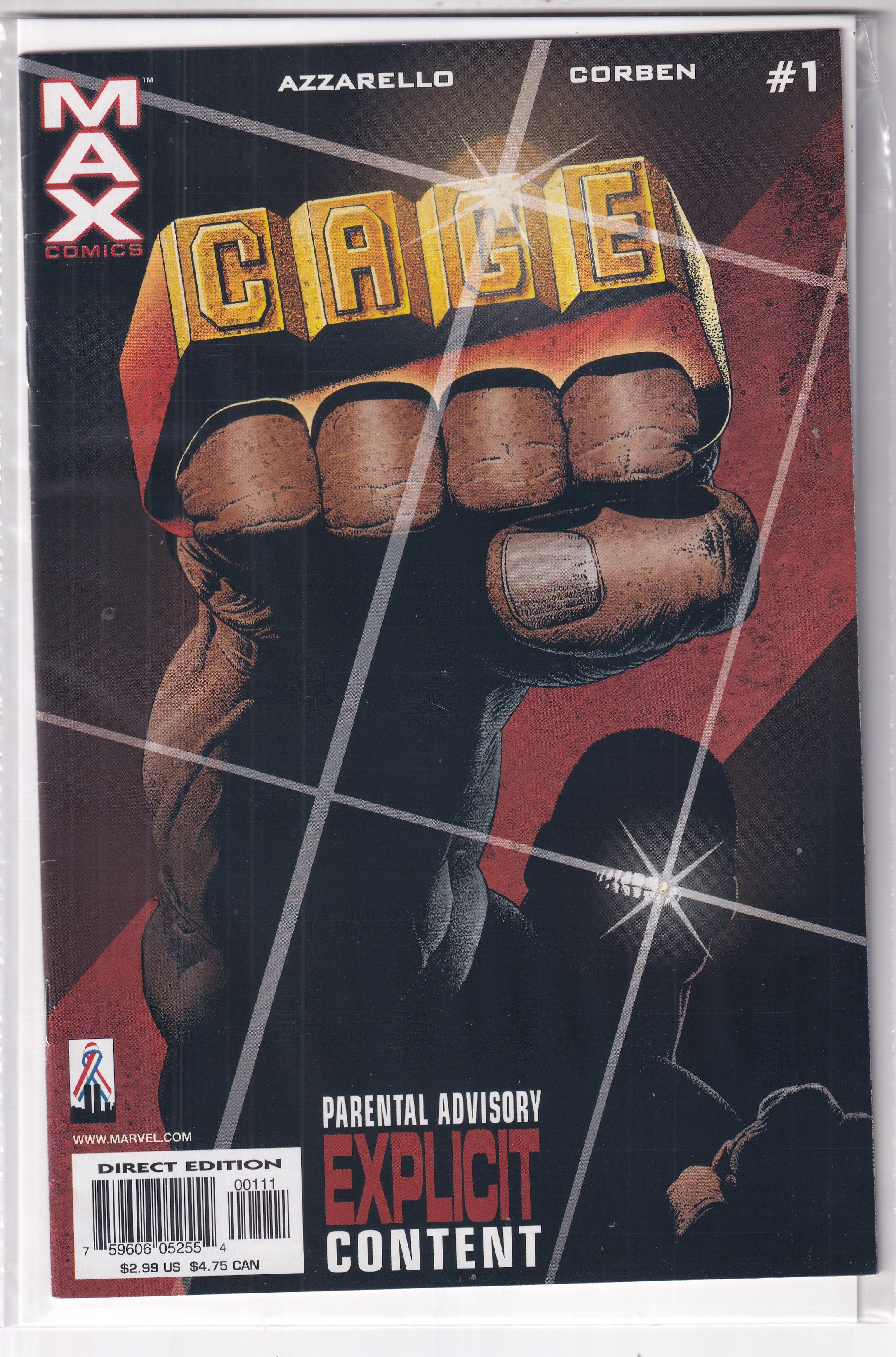 CAGE #1 - Slab City Comics 