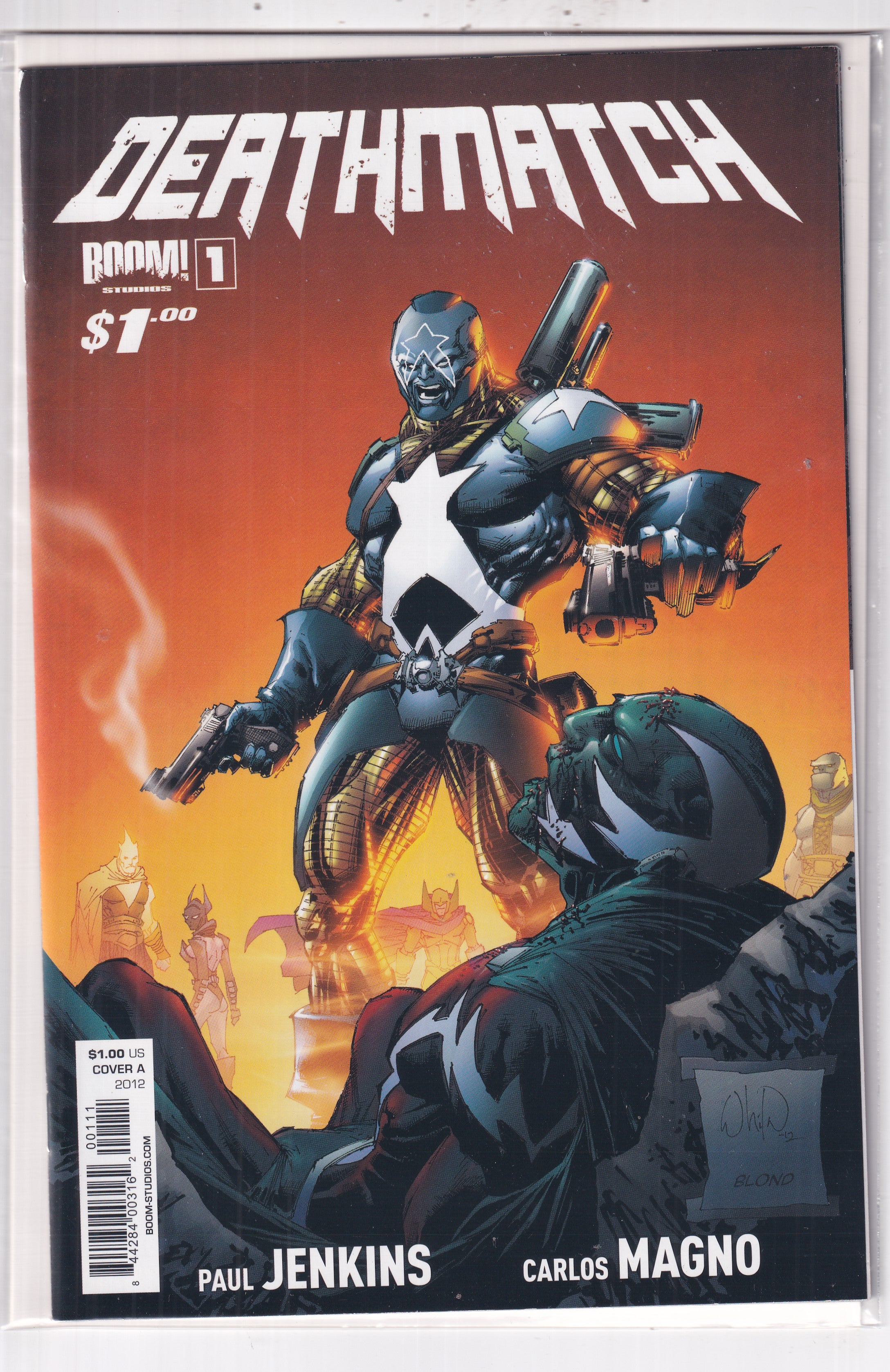 DEATHMATCH #1 - Slab City Comics 