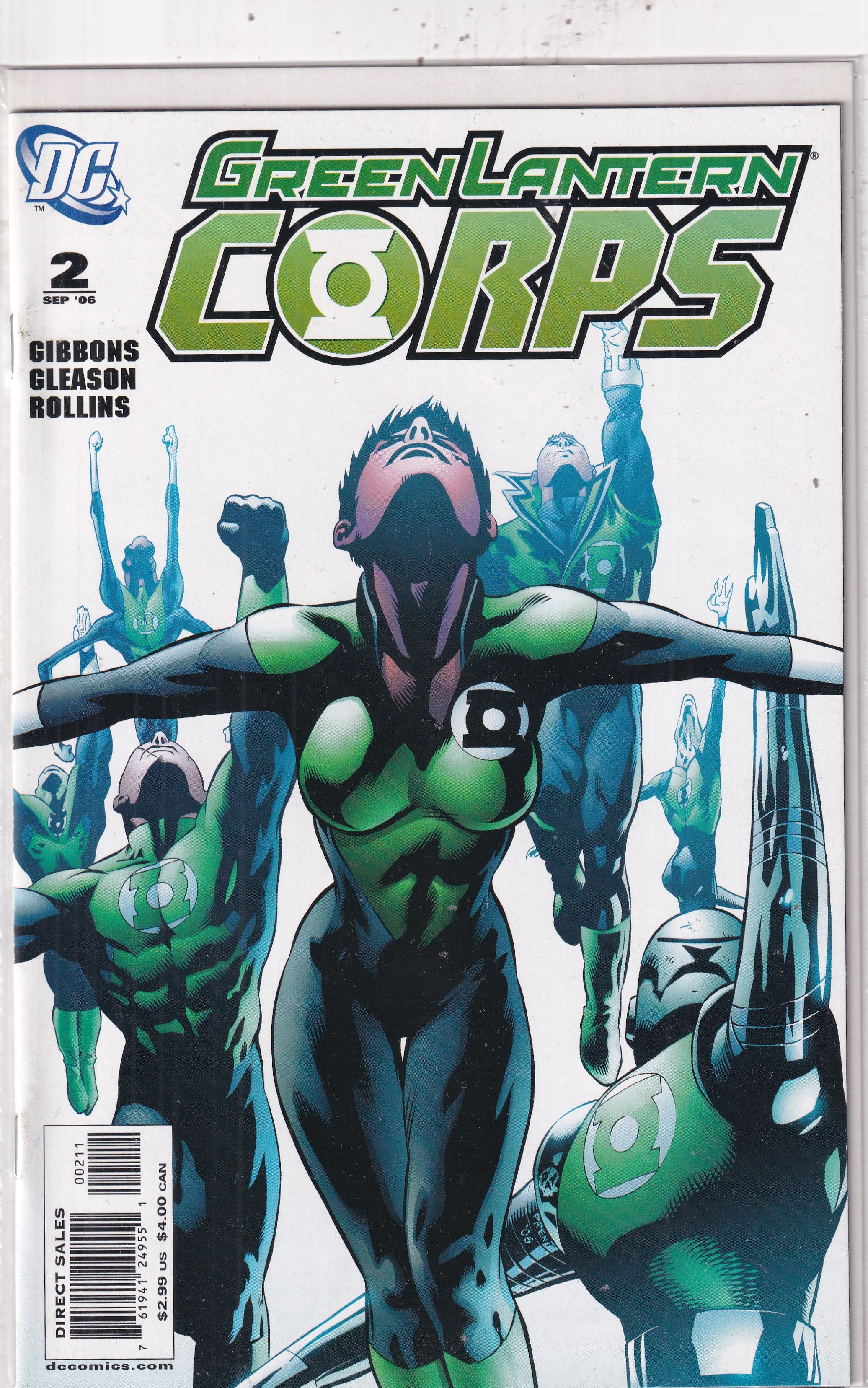 GREEN LANTERN CORPS #2 - Slab City Comics 