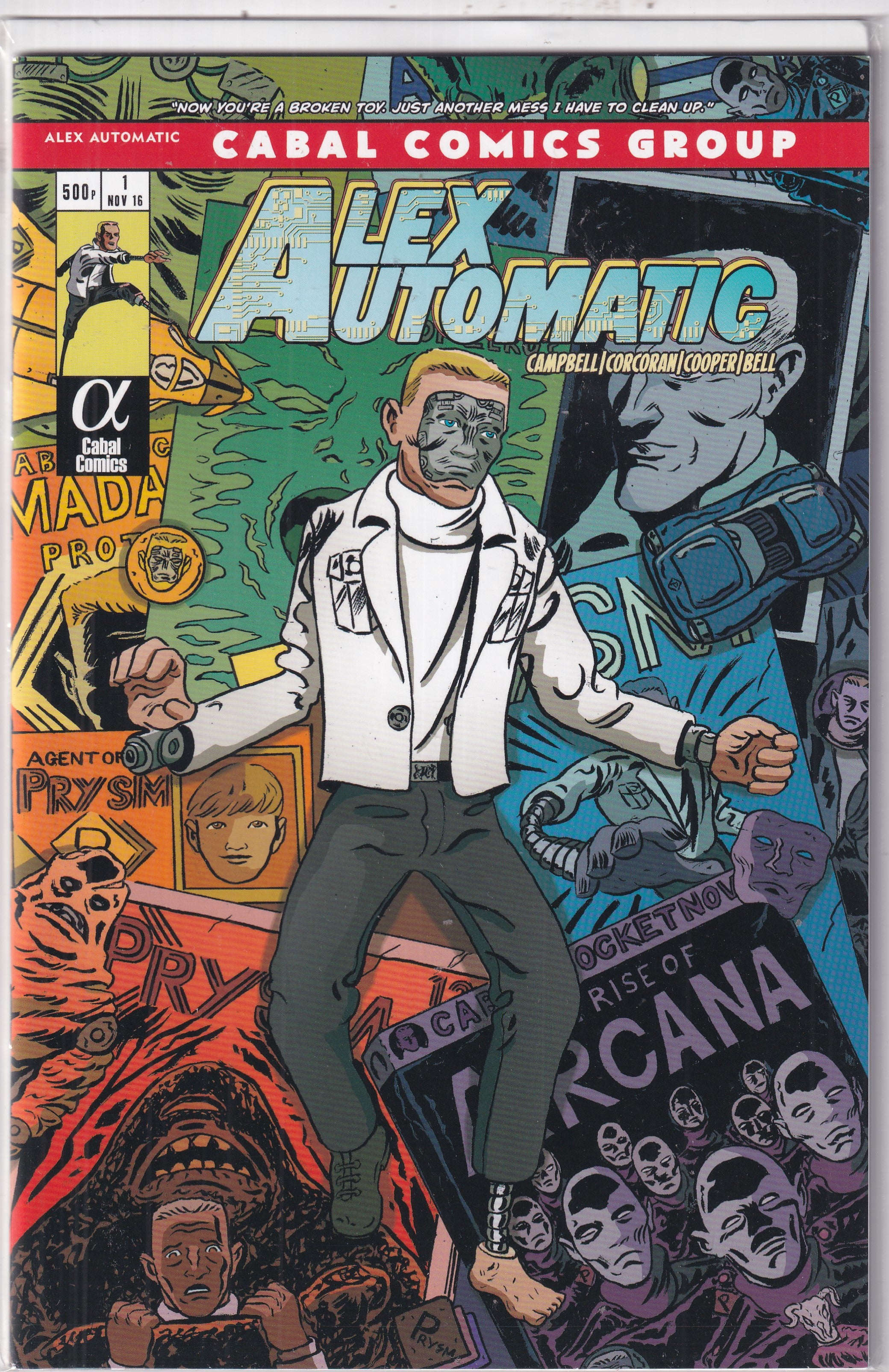 ALEX AUTOMATIC #1 - Slab City Comics 