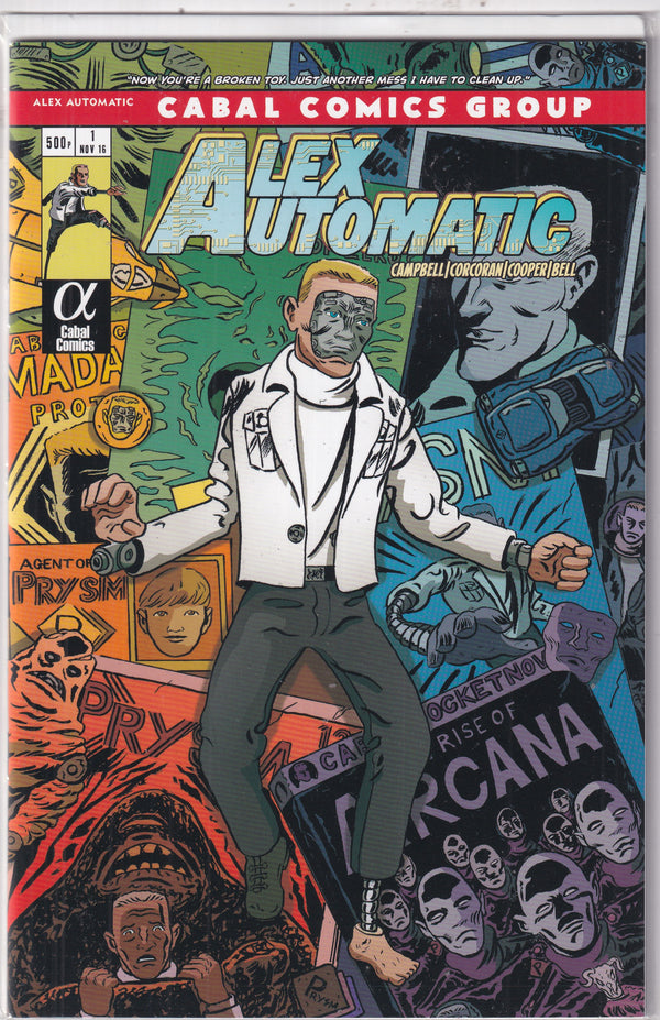 ALEX AUTOMATIC #1 - Slab City Comics 