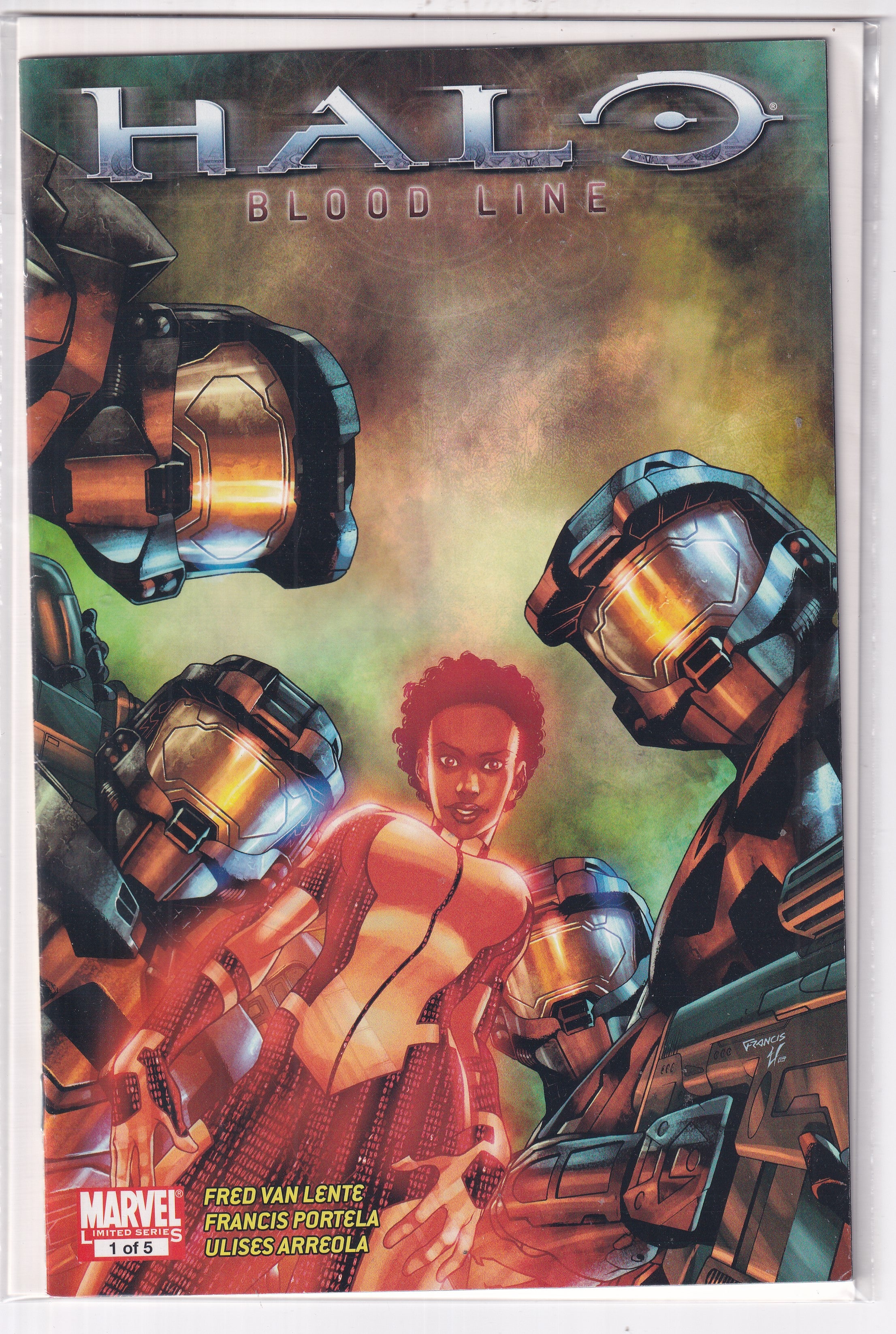 HALO BLOOD LINE #1 - Slab City Comics 