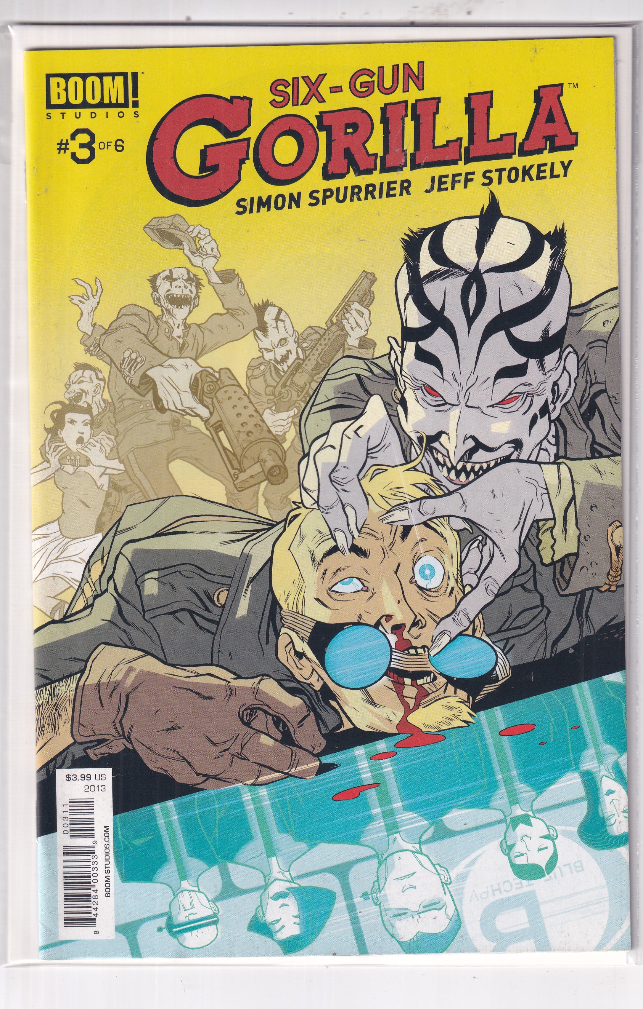 SIX-GUN GORILLA #3 - Slab City Comics 