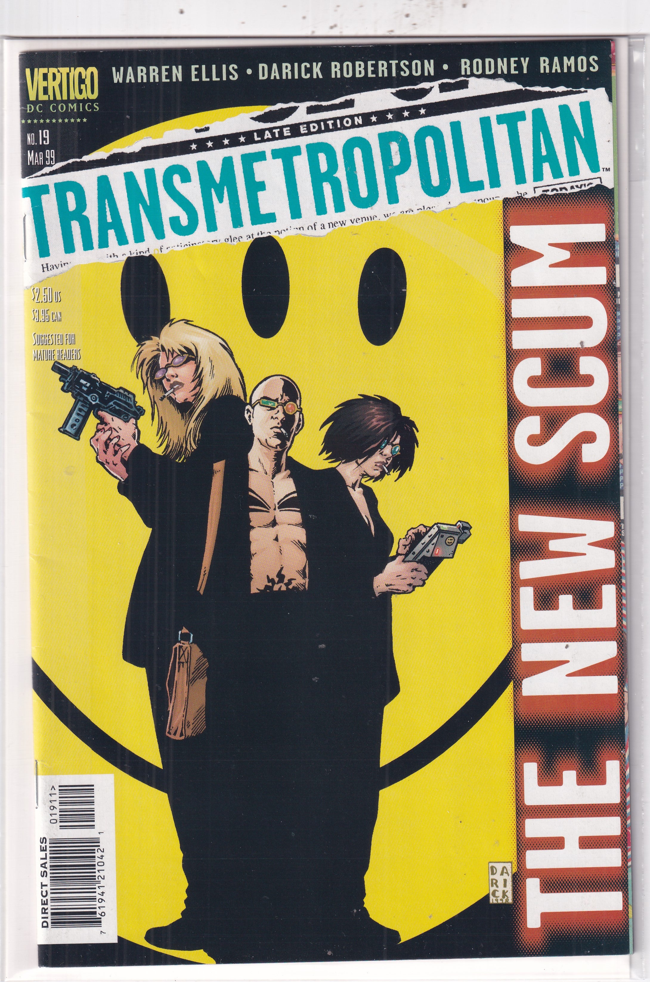 TRANSMETROPOLITAN #19 - Slab City Comics 