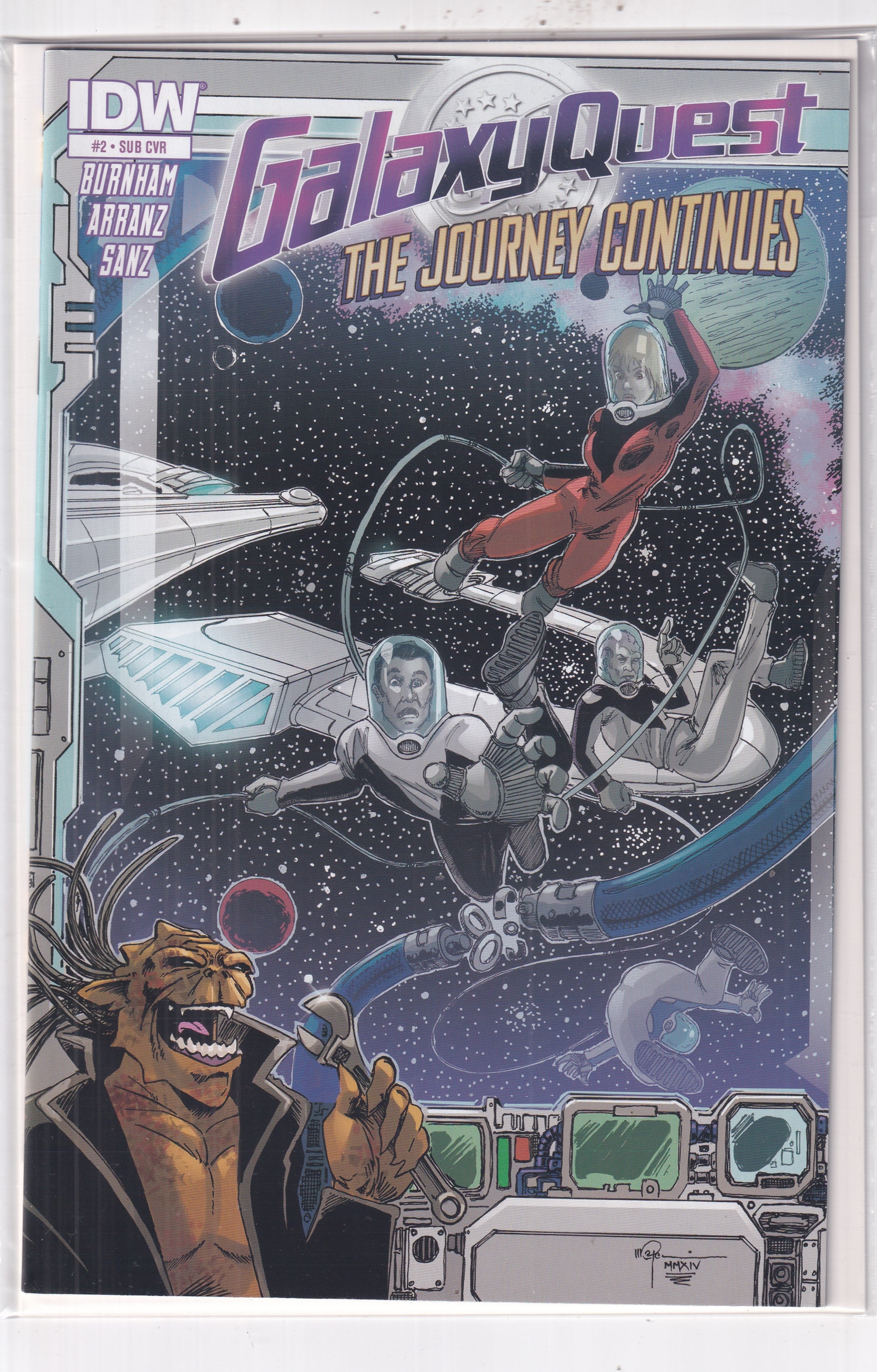 GALAXY QUEST JOURNEY CONTINUES #2 - Slab City Comics 
