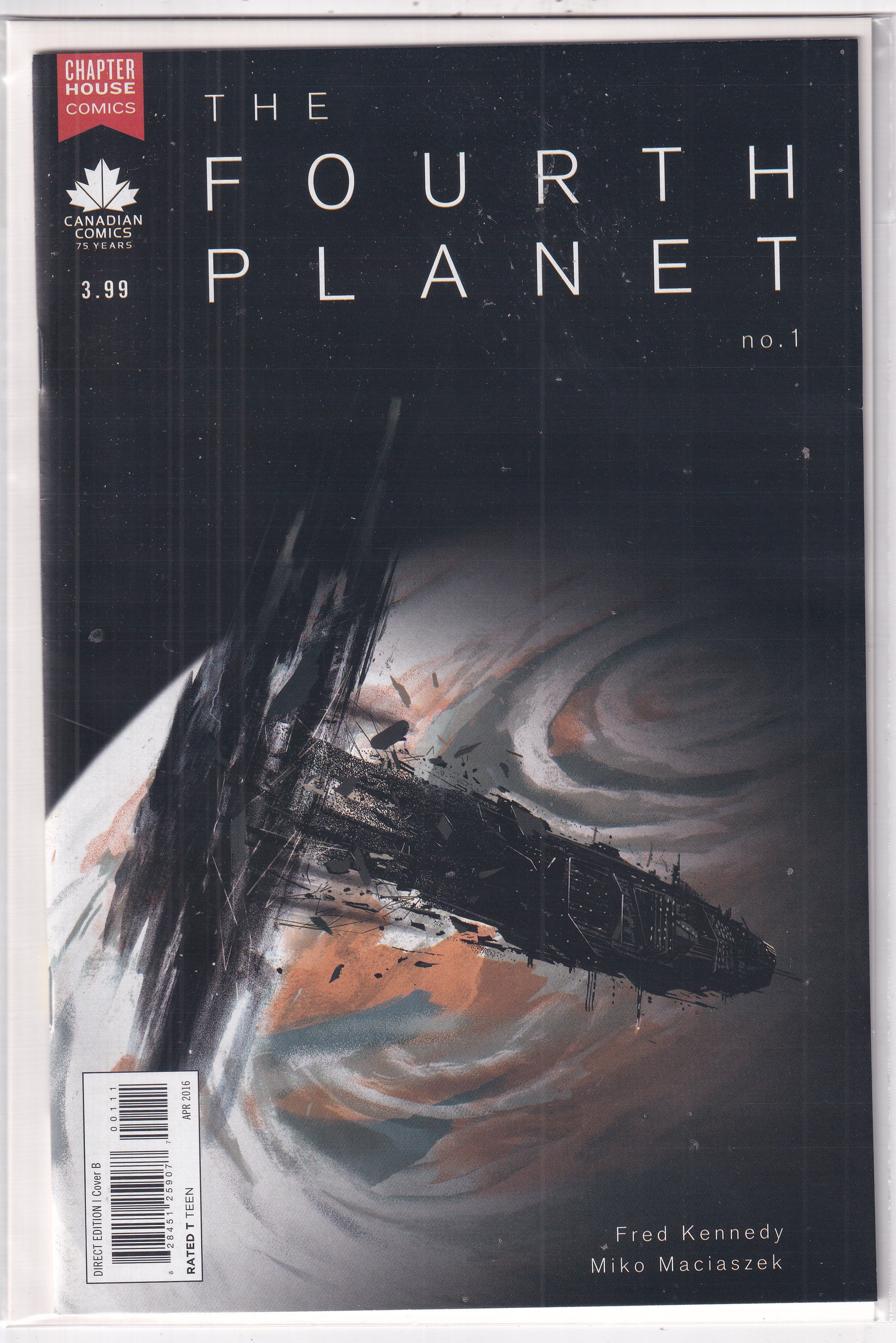FOURTH PLANET #1 - Slab City Comics 